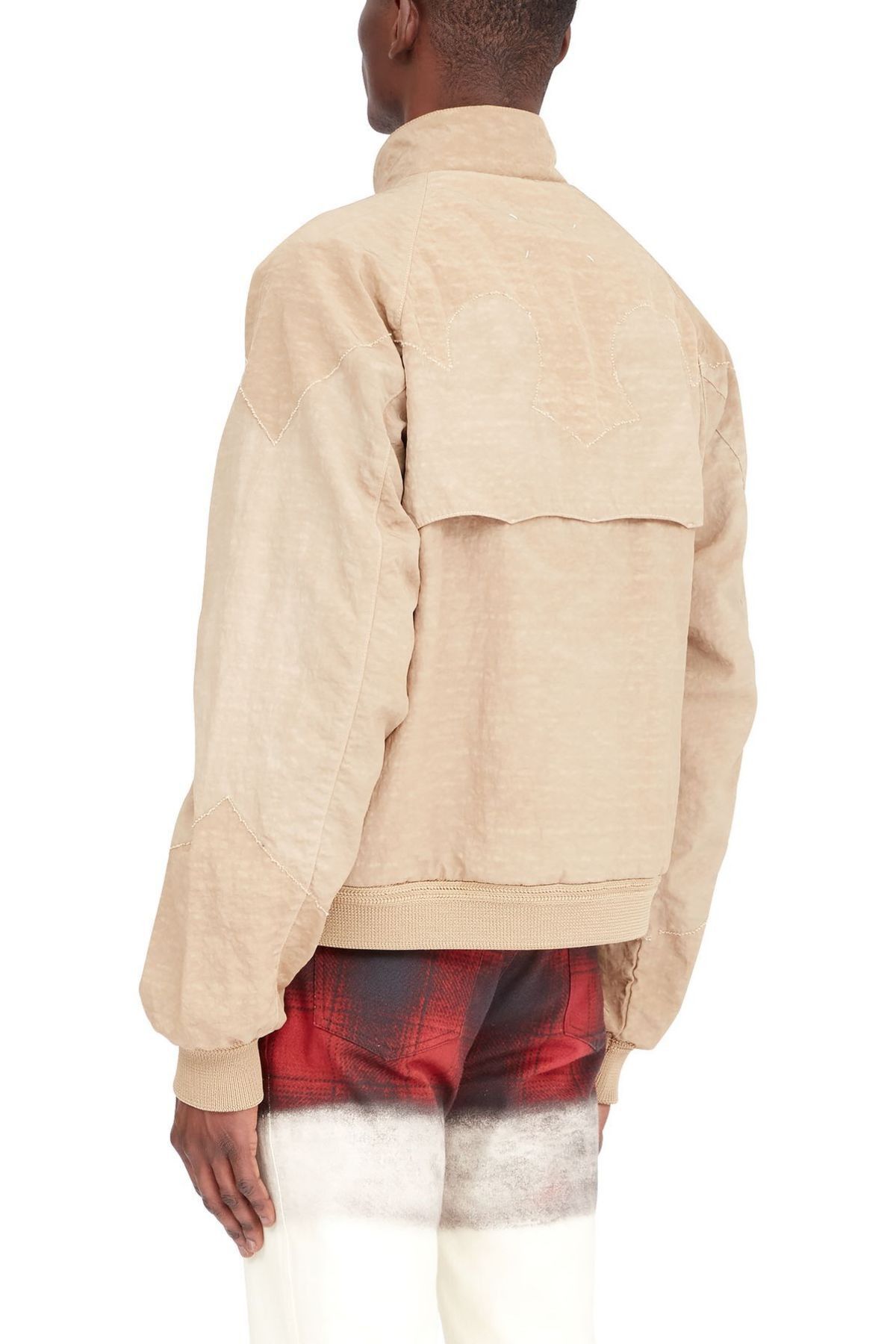 Maison Margiela o1w1db10126 Yoke Canvas Jacket in Beige Size US M / EU 48-50 / 2 - 4 Thumbnail