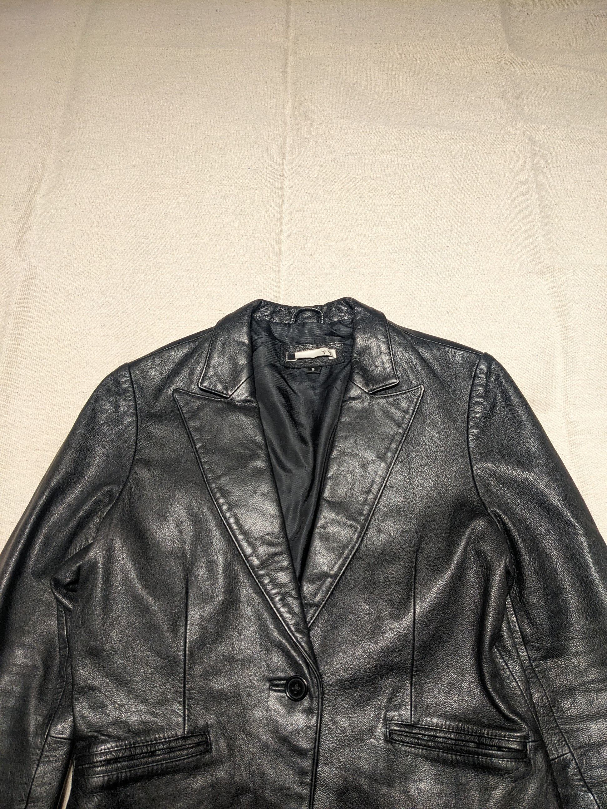 Other Vintage T.Y. Tokio Yoshikawa Leather Blazer women's xs Size XS / US 0-2 / IT 36-38 - 3 Thumbnail