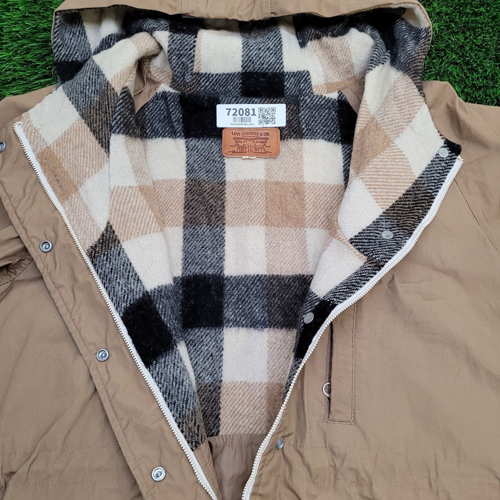 Levi's Vintage 70s LEVIS Barn Jacket Womens XL 22x26 Blanket-Lined Size XL / US 12-14 / IT 48-50 - 14 Thumbnail