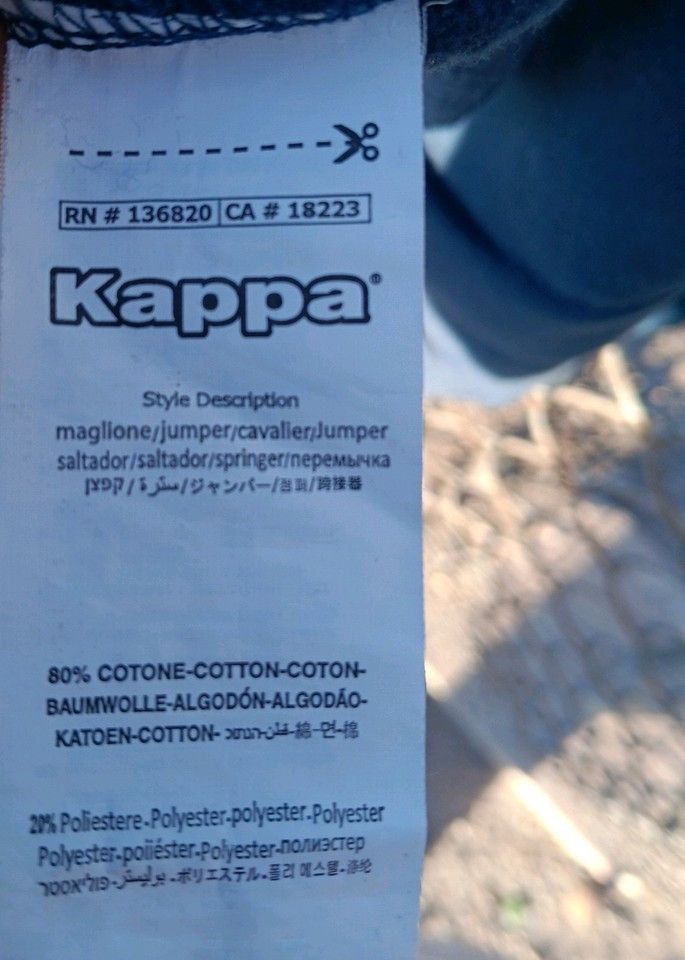 Kappa Y2K Vintage Kappa Italia Logo Jumper Sweater Size US XL / EU 56 / 4 - 6 Thumbnail