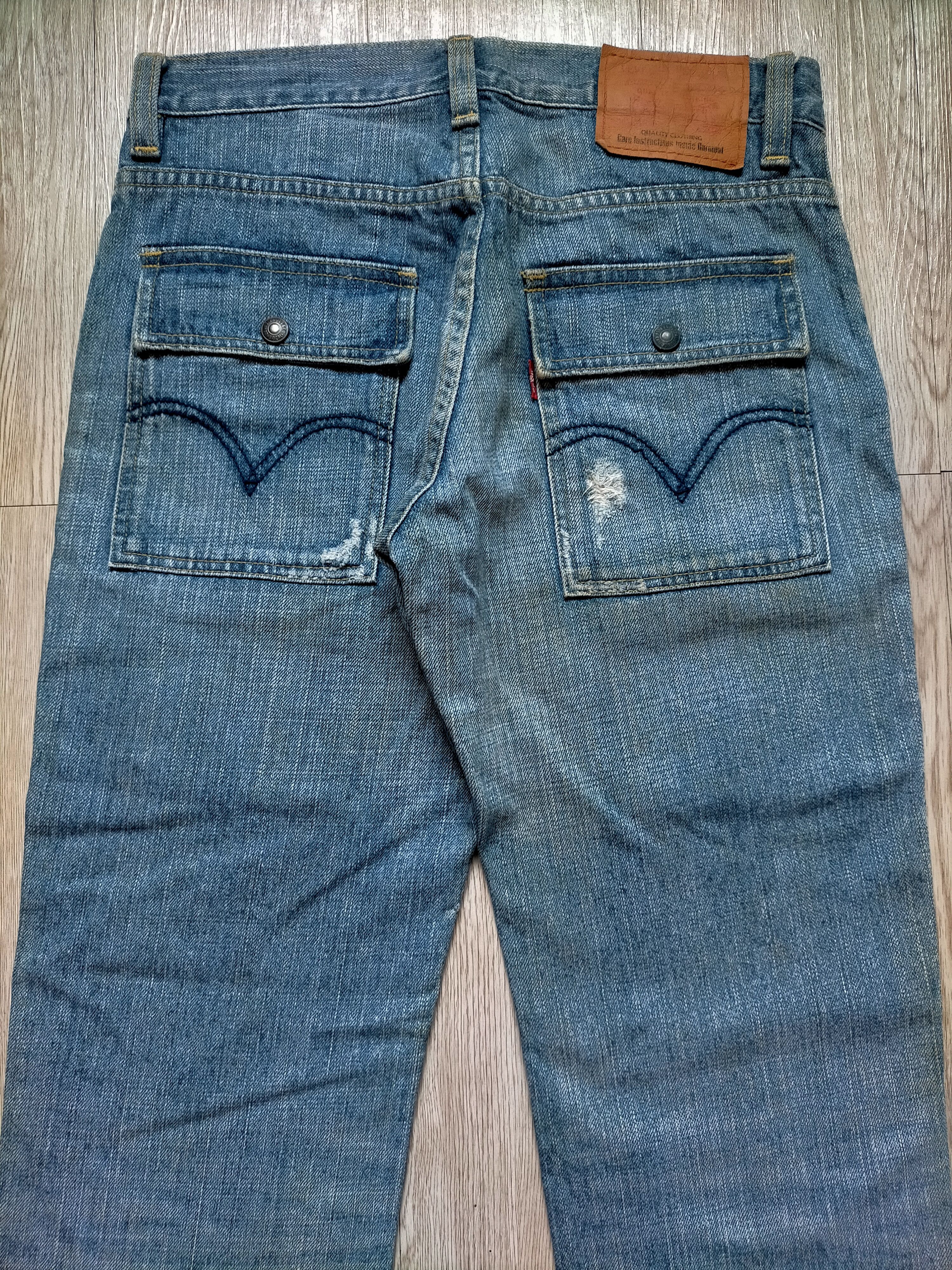 Levi's Vintage 90s Levis Bush Pants Japan Jeans Size US 30 / EU 46 - 12 Thumbnail