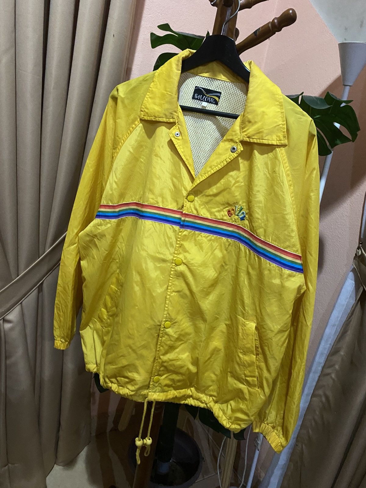 Vintage VINTAGE 80S BALLOW NYLON COACH JACKET Size US M / EU 48-50 / 2 - 2 Thumbnail