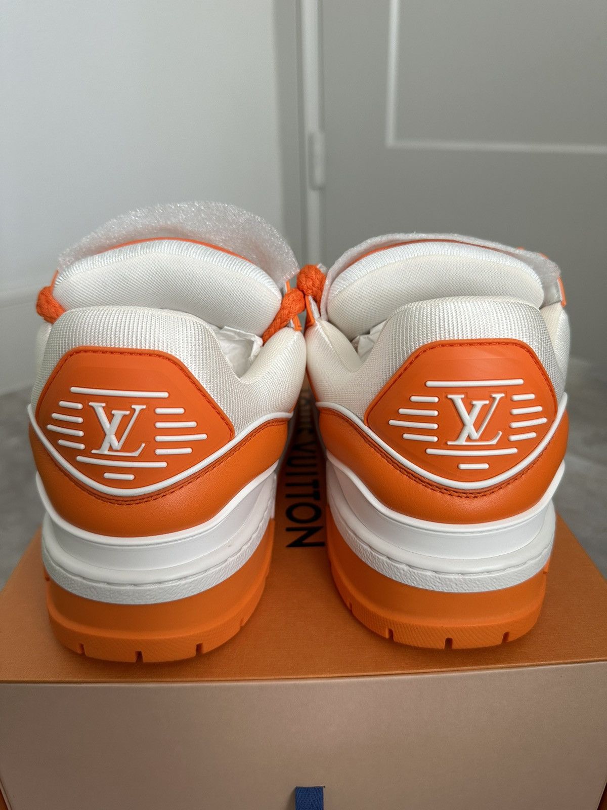 Louis Vuitton LV Trainer Maxi - Orange Size US 9.5 / EU 42-43 - 6 Thumbnail