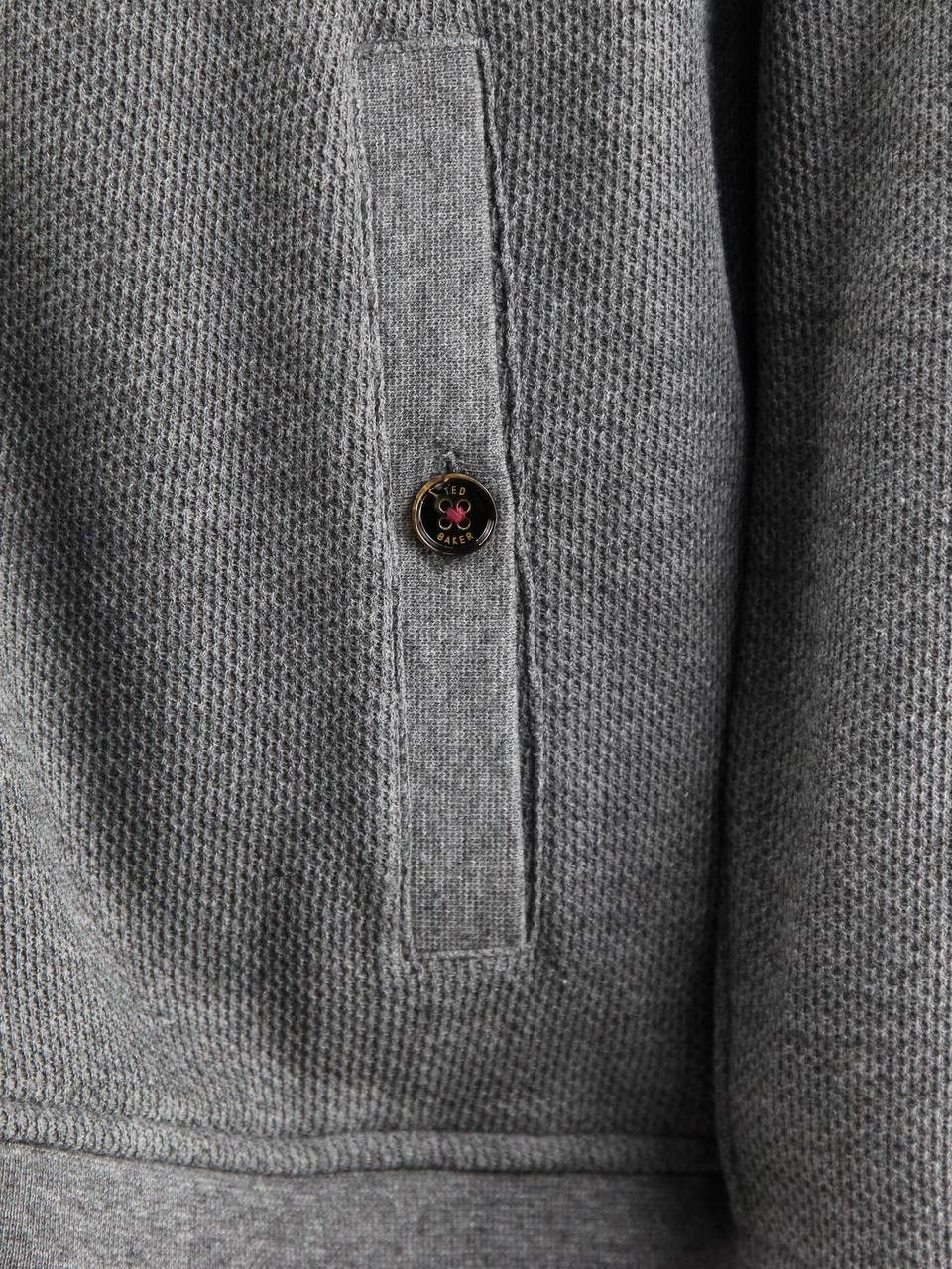 Ted Baker TED BAKER Knitted lightweight hoodie with zipper Size US XXL / EU 58 / 5 - 6 Thumbnail