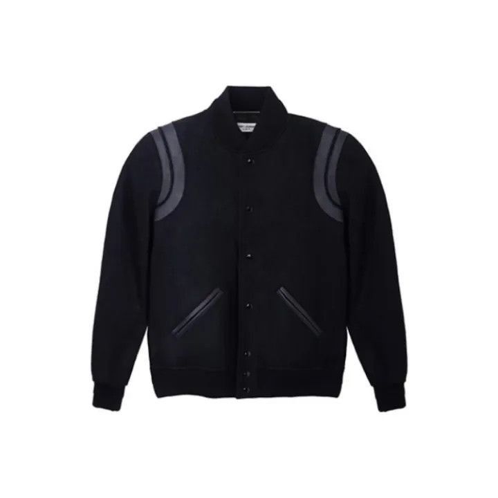 Saint Laurent Paris Saint Laurent Classic Wool Baseball Jacket-2507 Size US L / EU 52-54 / 3 - 7 Thumbnail