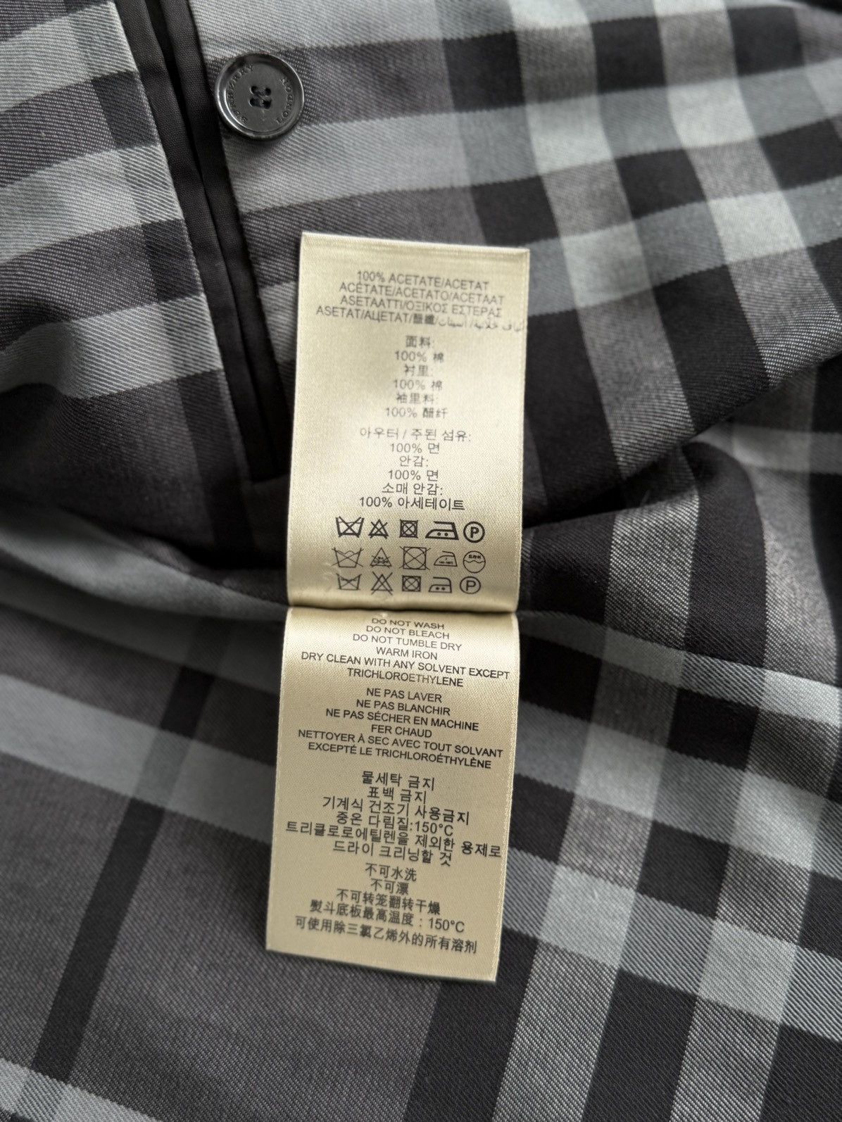 Burberry Burberry Coat Black Cotton Mens Mac Coat Jacket Size US M / EU 48-50 / 2 - 17 Thumbnail