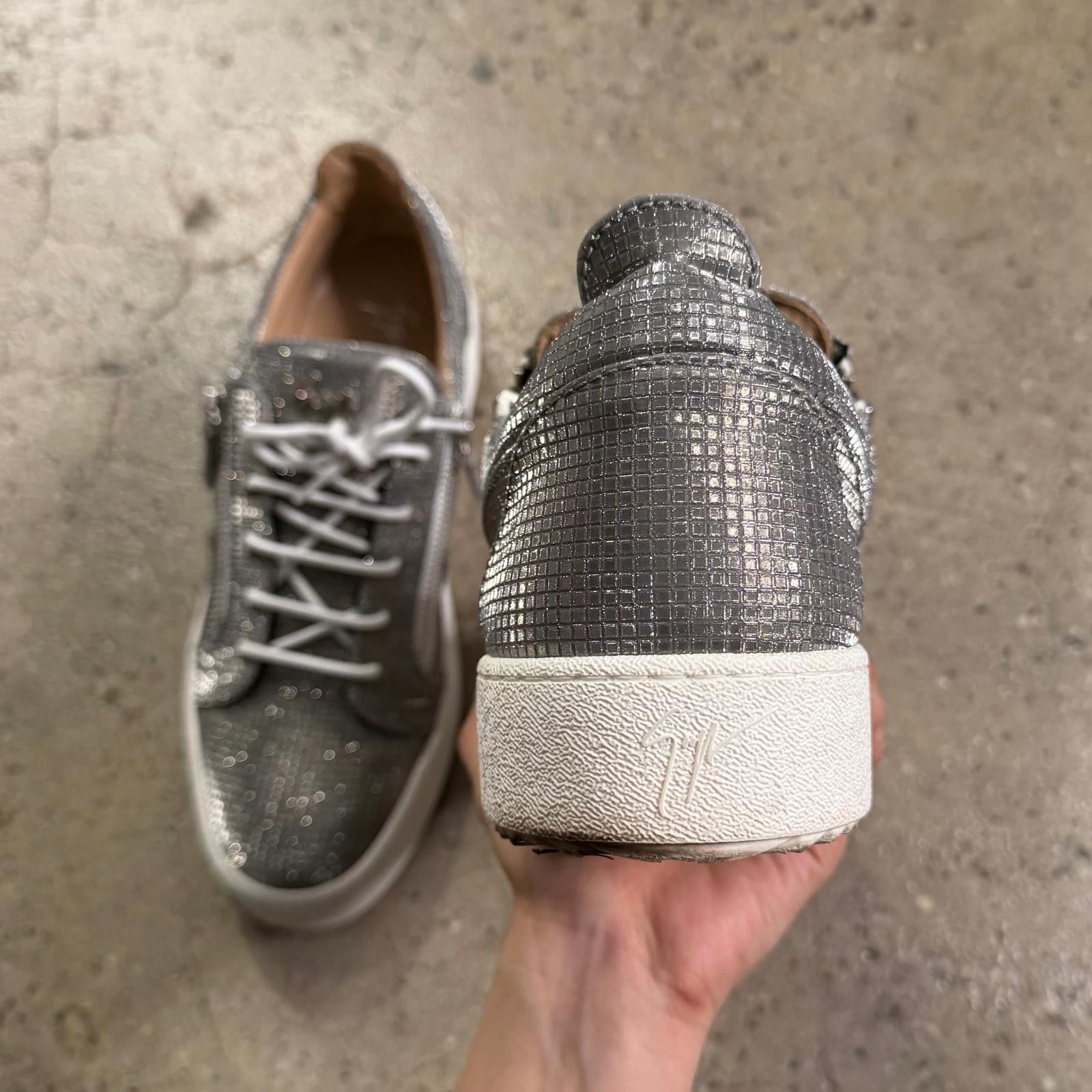 Giuseppe Zanotti Giuseppe Zanotti Zip Low-Top Sneakers Size US 12 / EU 45 - 6 Thumbnail
