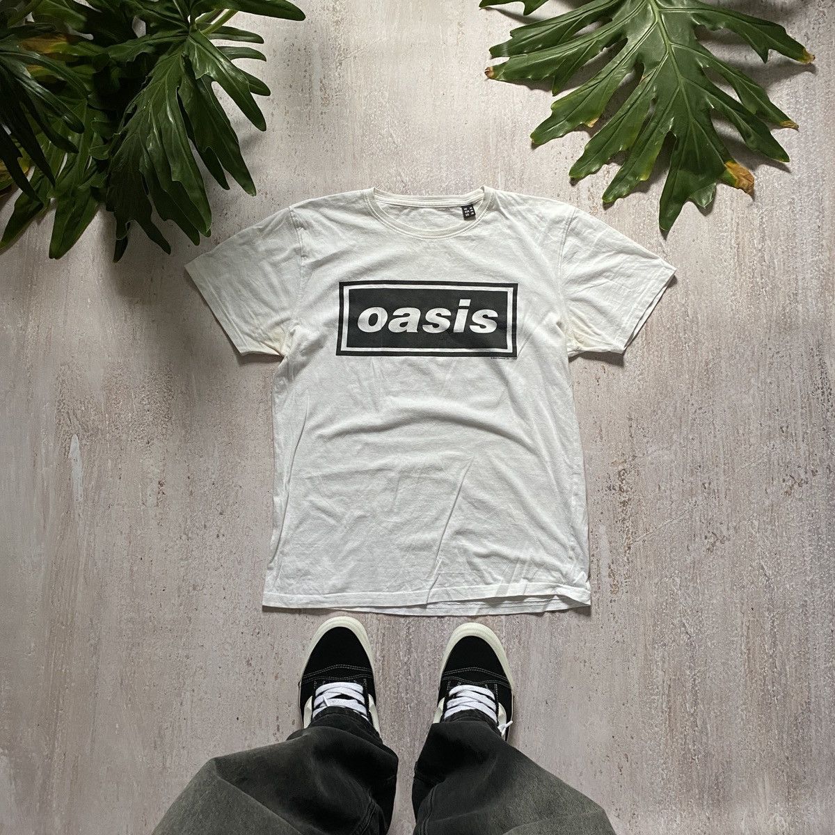 Band Tees × Vintage VINTAGE Y2K OASIS BOX LOGO AMAZING BAND T SHIRT 218 Size US M / EU 48-50 / 2 - 1 Thumbnail