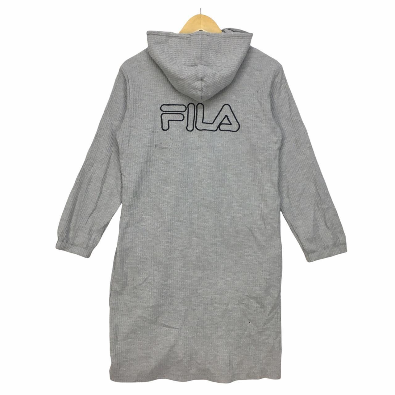 Fila Vtg FILA Zip Up Hoodie Jacket Sweater Spell Out Streetwear Size M / US 6-8 / IT 42-44 - 3 Thumbnail