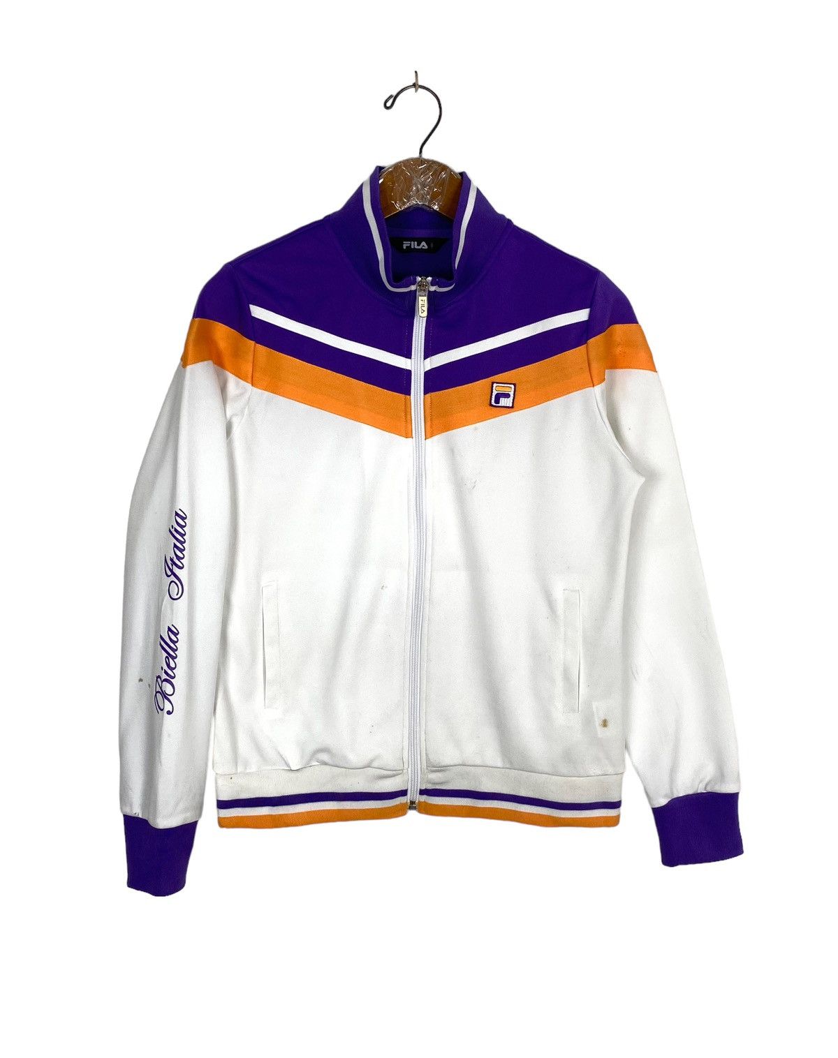 Fila Rare‼️ Fila Biella Italia Zipper Sweater Size S / US 4 / IT 40 - 1 Thumbnail