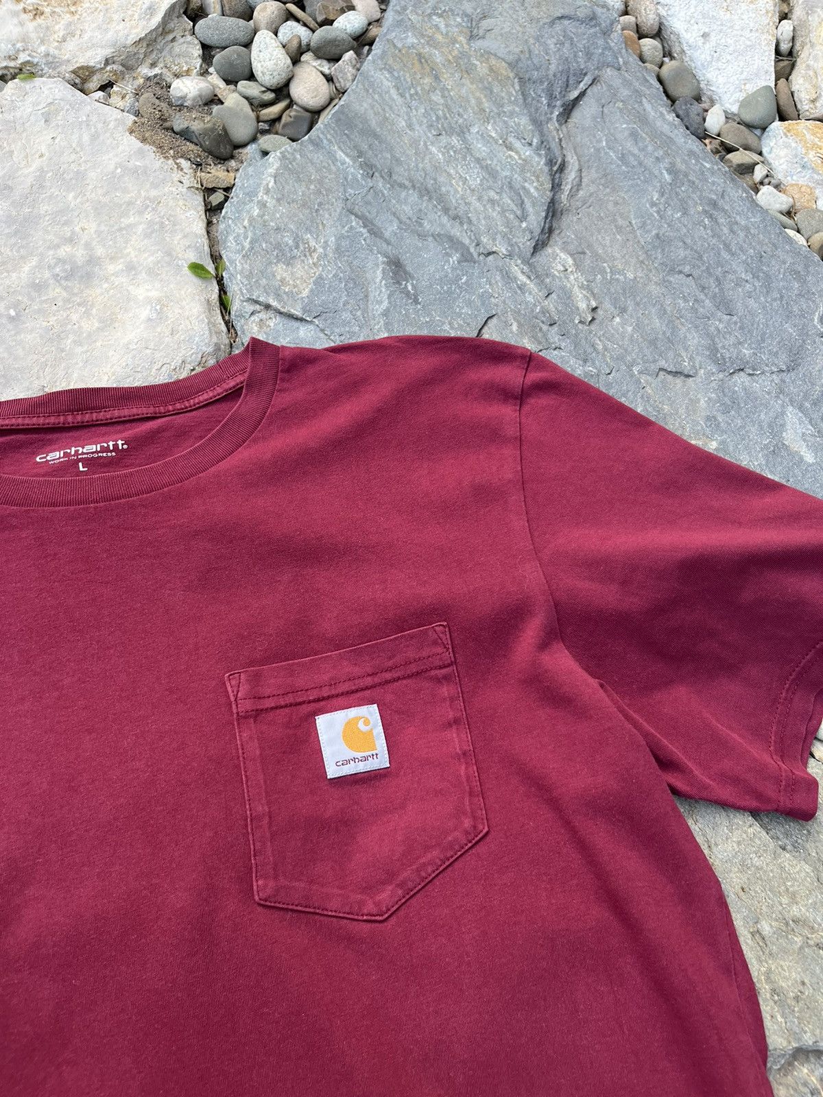Carhartt × Vintage Carhartt S/S pocket t-shirt basic casual y2k logo chest tee Size US L / EU 52-54 / 3 - 7 Thumbnail