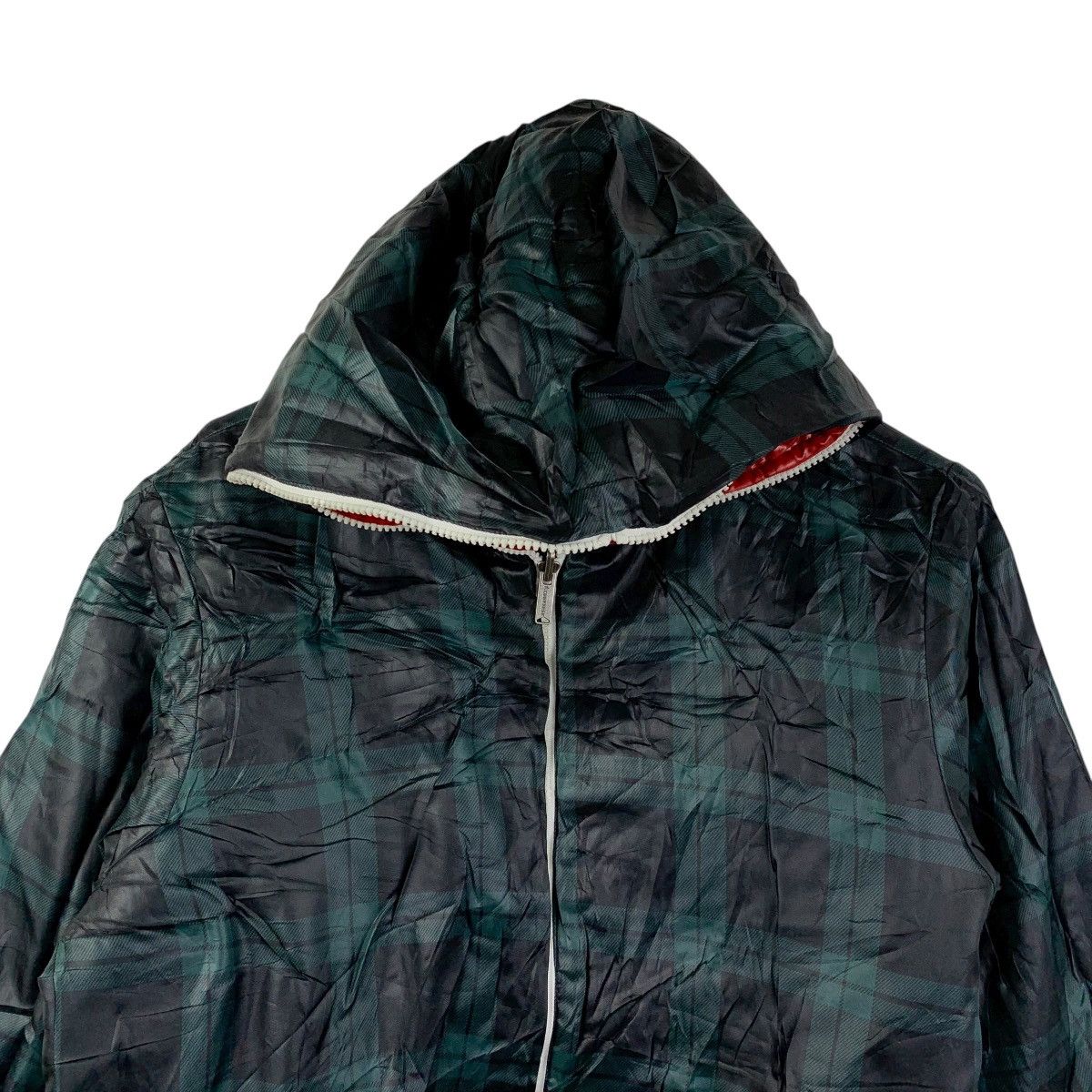 Converse Vintage Converse Reversible Puffer Jacket Red / Green Plain Size US XL / EU 56 / 4 - 7 Thumbnail