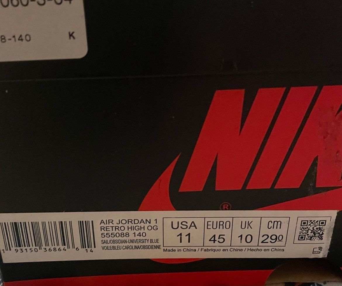 Jordan Brand × Nike Jordan 1 Size US 11 / EU 44 - 9 Thumbnail