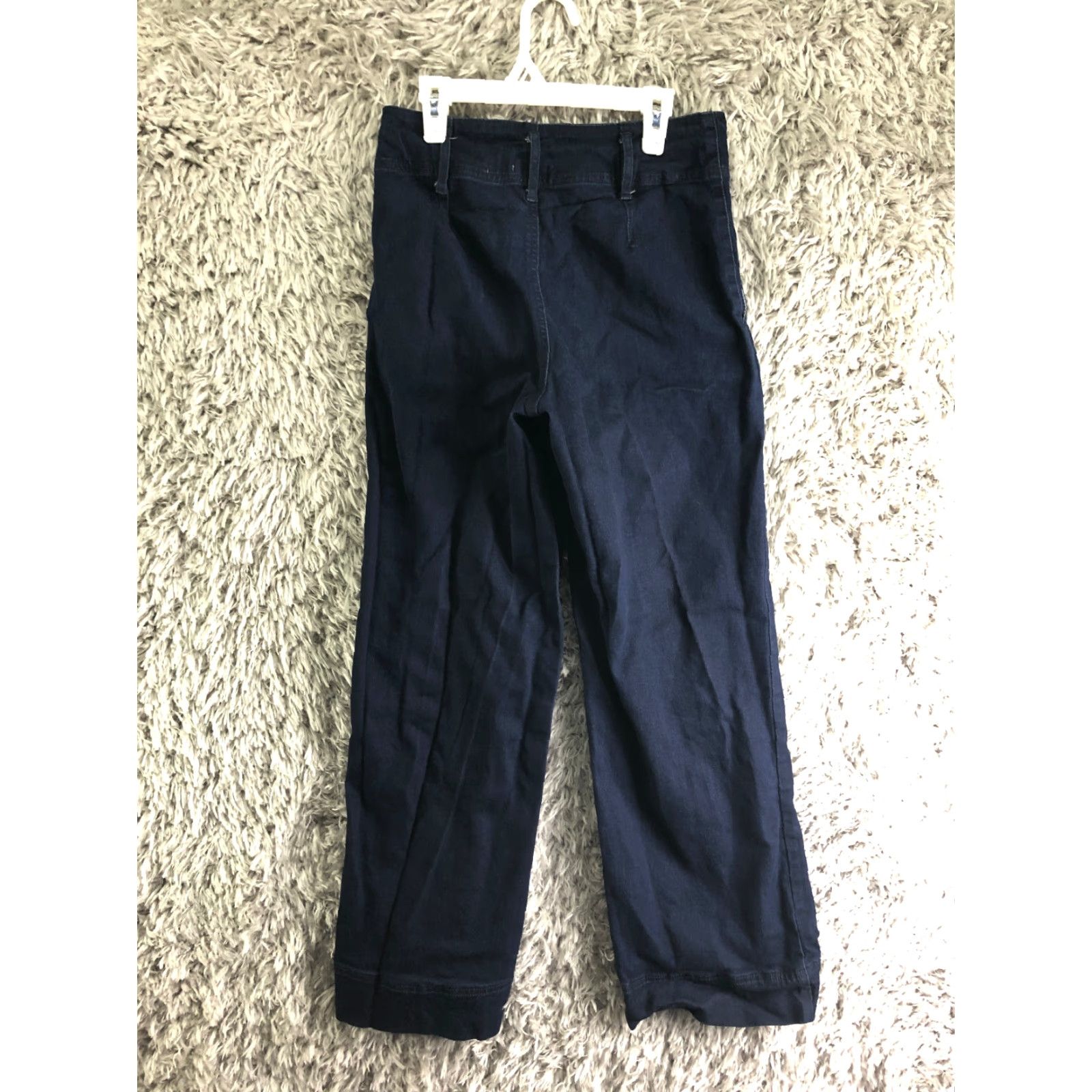 Vintage a. new day Womens Size 2 Mid Rise Wide Leg Medium Wash Blue Denim Jeans Size 26" / US 2 / IT 38 - 5 Thumbnail