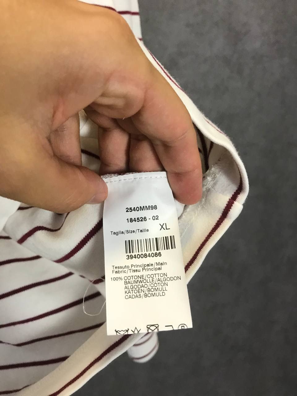 MSGM MSGM Italian designer luxury striped logo golf sweatshirt Size US M / EU 48-50 / 2 - 5 Thumbnail