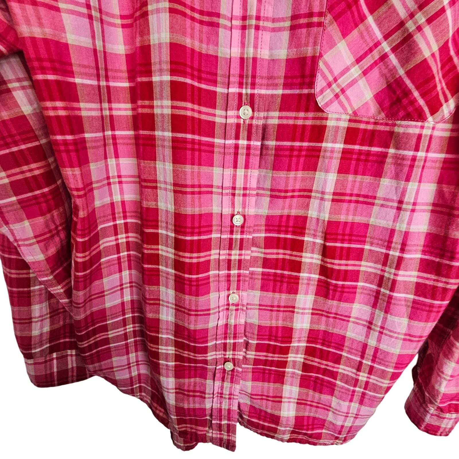 Denim & Supply Ralph Lauren Vintage Y2K Ralph Lauren Denim Supply Plaid Boyfriend Shirt Size US M / EU 48-50 / 2 - 3 Thumbnail