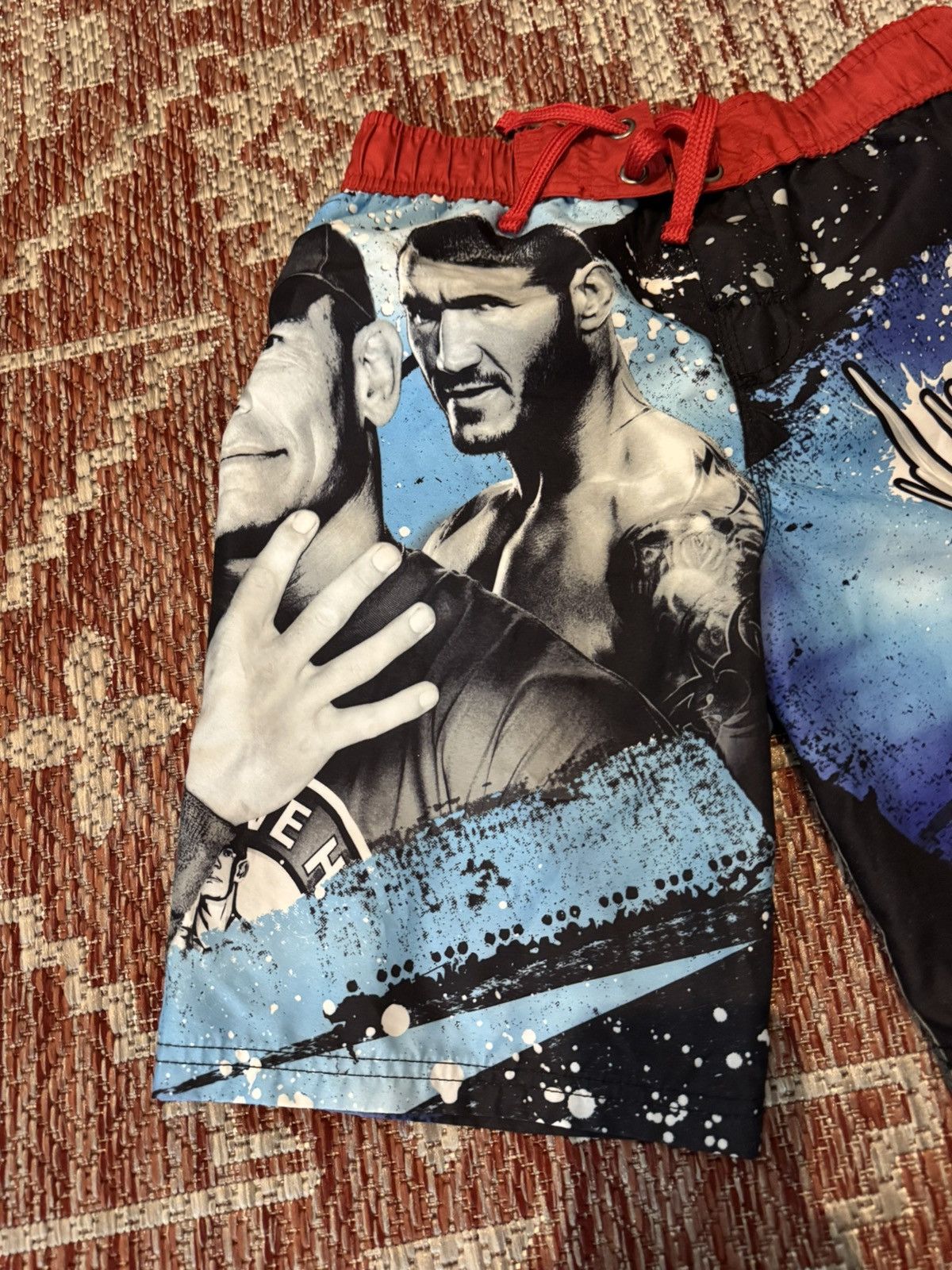 WWE Wwe Boys Swim Shorts Size L 10-12 Randy Orton John Cena Size US 26 / EU 42 - 2 Thumbnail