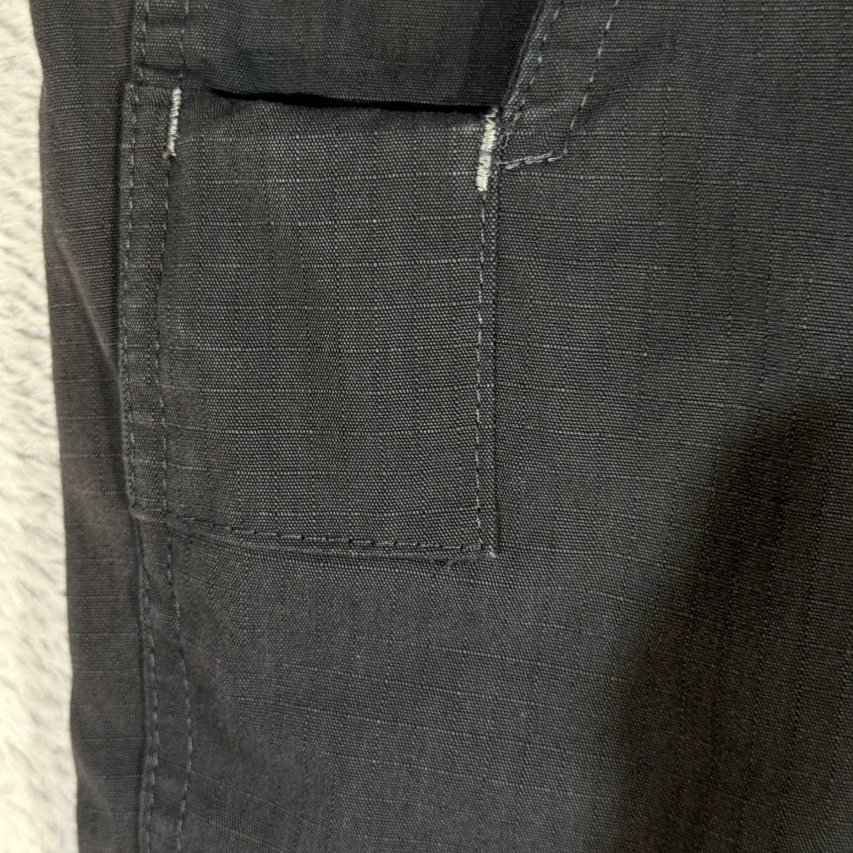 Carhartt Carhartt Ripstop Pants Mens 36x30 Gray Relaxed Fit Utility Work Zipper Pocket Pants Size US 36 / EU 52 - 6 Thumbnail