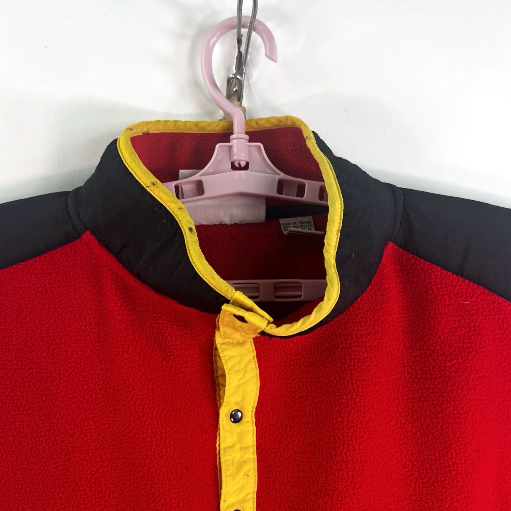 Marlboro VINTAGE Marlboro Adventure Team Fleece Pullover 1/4 Zip Sweatshirt Mens L Red Size US L / EU 52-54 / 3 - 2 Thumbnail