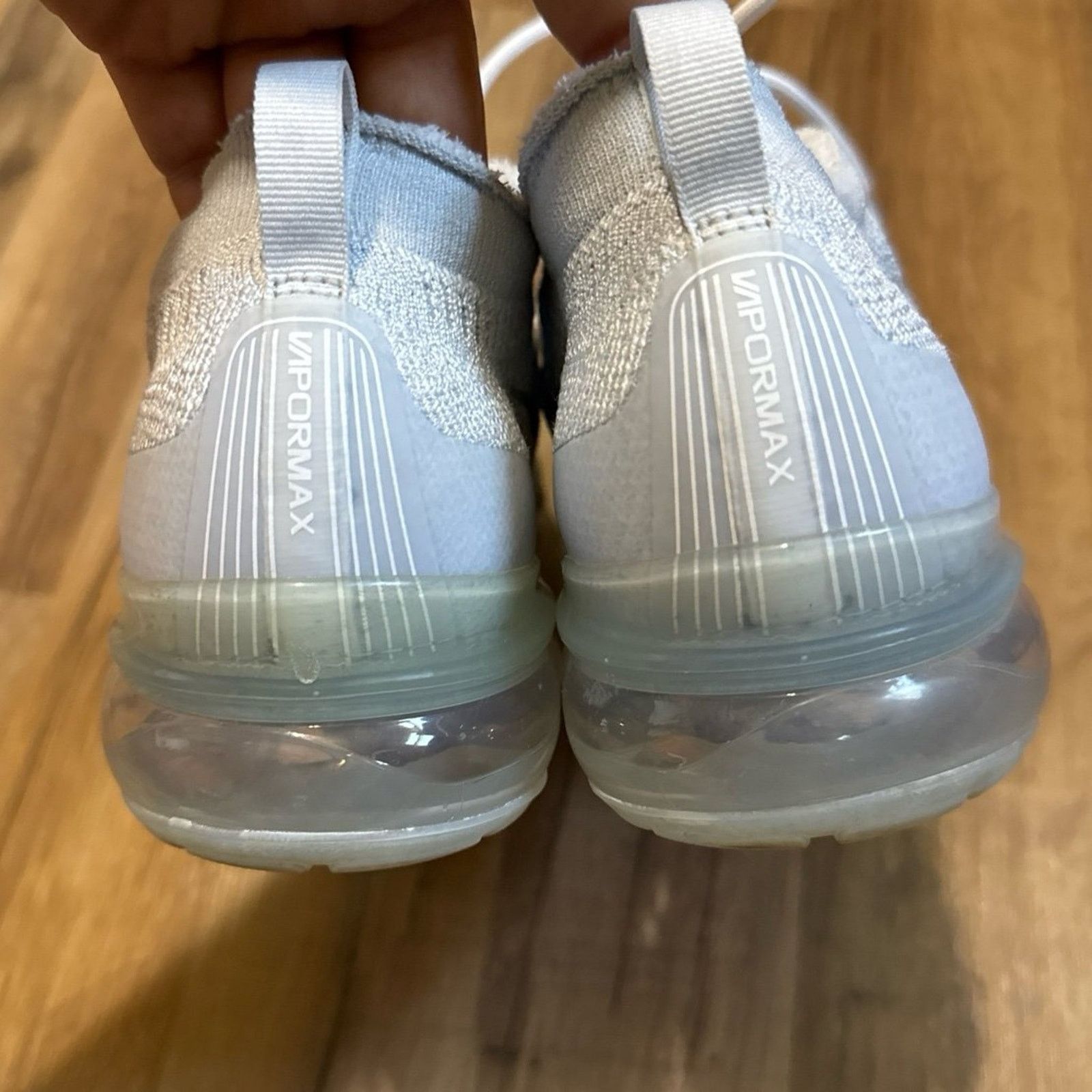 Nike Nike Air Vapormax 2023 Flyknit Pure Platinum Size US 11.5 / EU 44-45 - 6 Thumbnail