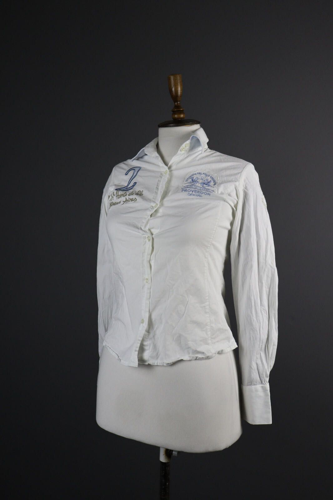La Martina La Martina Argentina Pro Player White Blouse Shirt Size S Size S / US 4 / IT 40 - 1 Thumbnail
