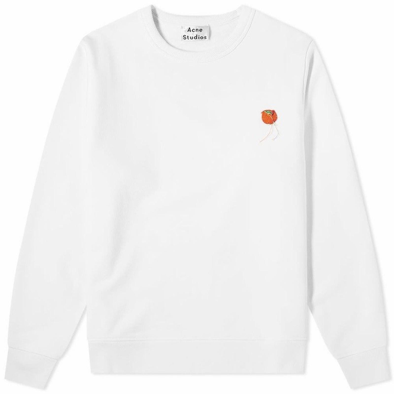Acne Studios SS20 Acne Studios Fate Fruit Embroidered Orange Sweatshirt L Size US L / EU 52-54 / 3 - 1 Thumbnail
