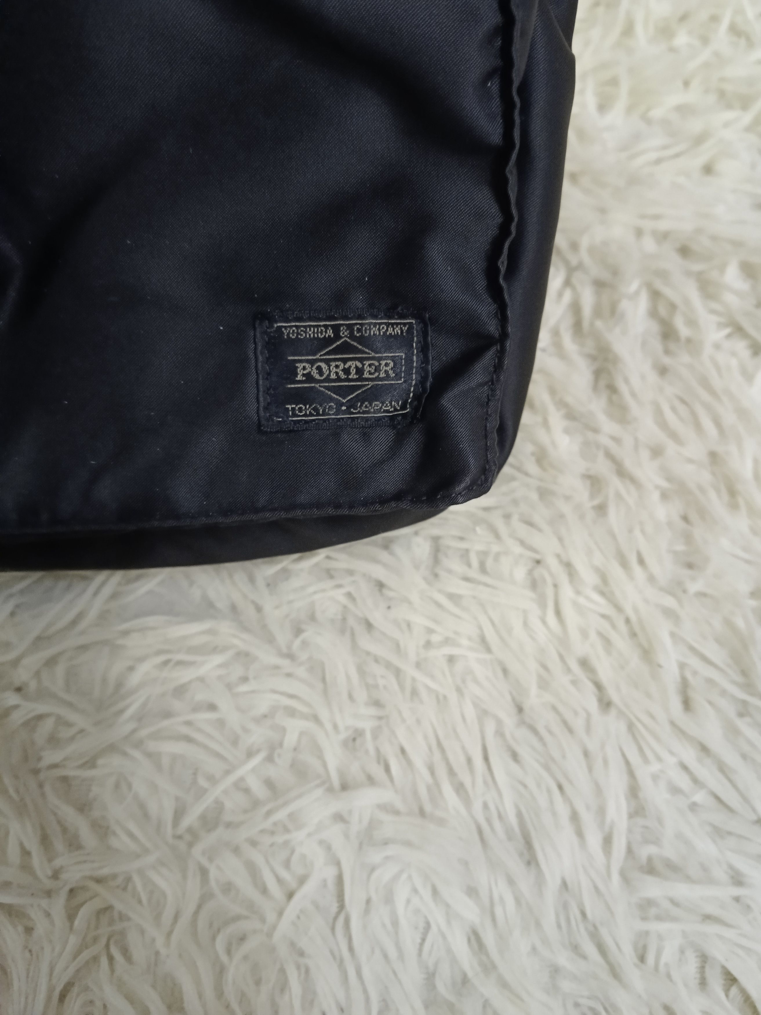 Porter PORTER TANKER BLACK TOTE BAG Size ONE SIZE - 6 Thumbnail