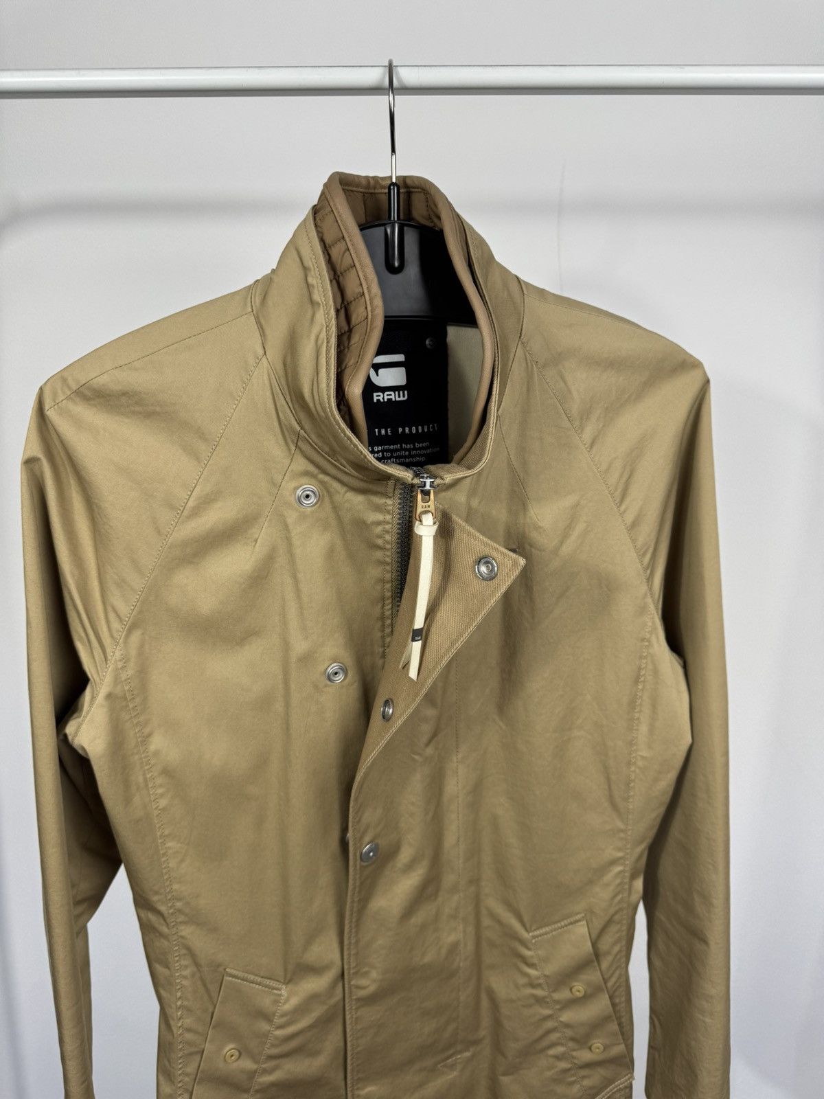 G-Star G-Star RAW Minor Slim Trench Women Beige Coat Jacket Size S Size S / US 4 / IT 40 - 6 Thumbnail