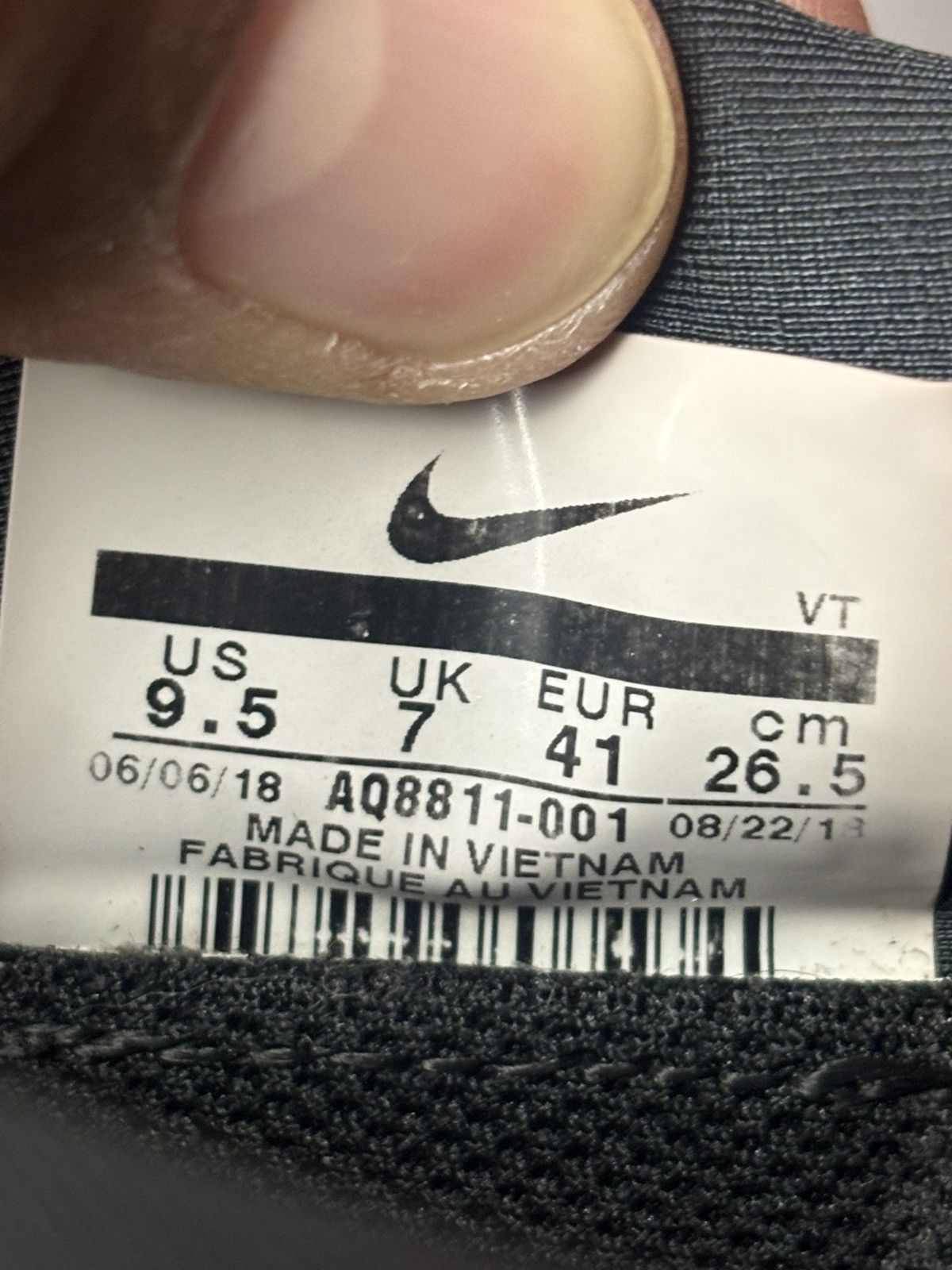 Nike Nike Air Vapor max Run Utility Size US 9.5 / IT 39.5 - 6 Thumbnail