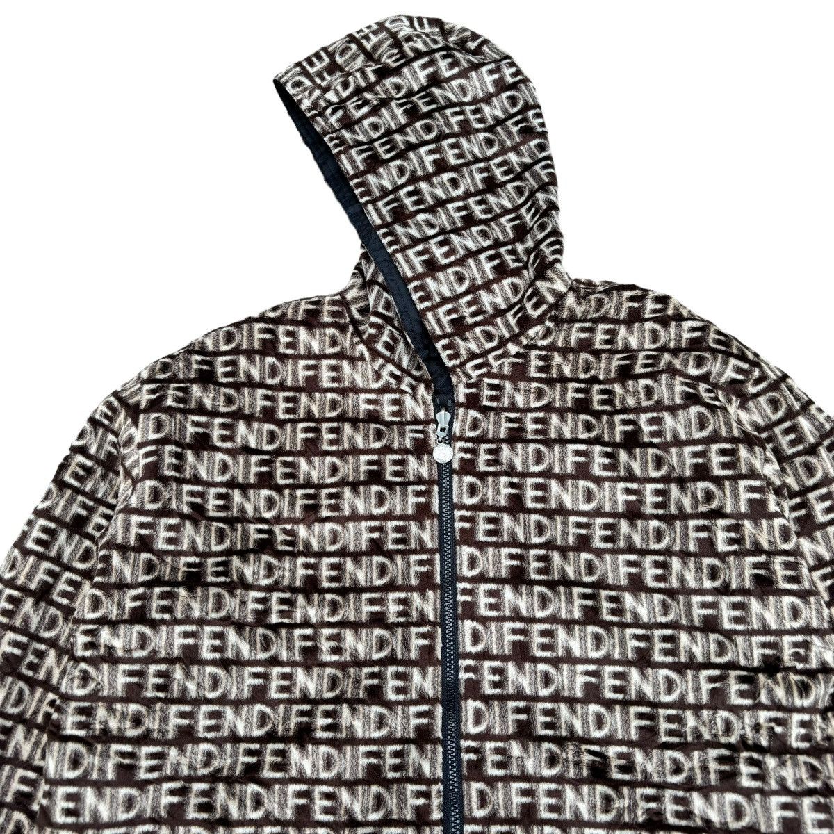 Fendi Vintage Fendi Zucca Motion Monogram Span Reversible Jacket Size US M / EU 48-50 / 2 - 3 Thumbnail