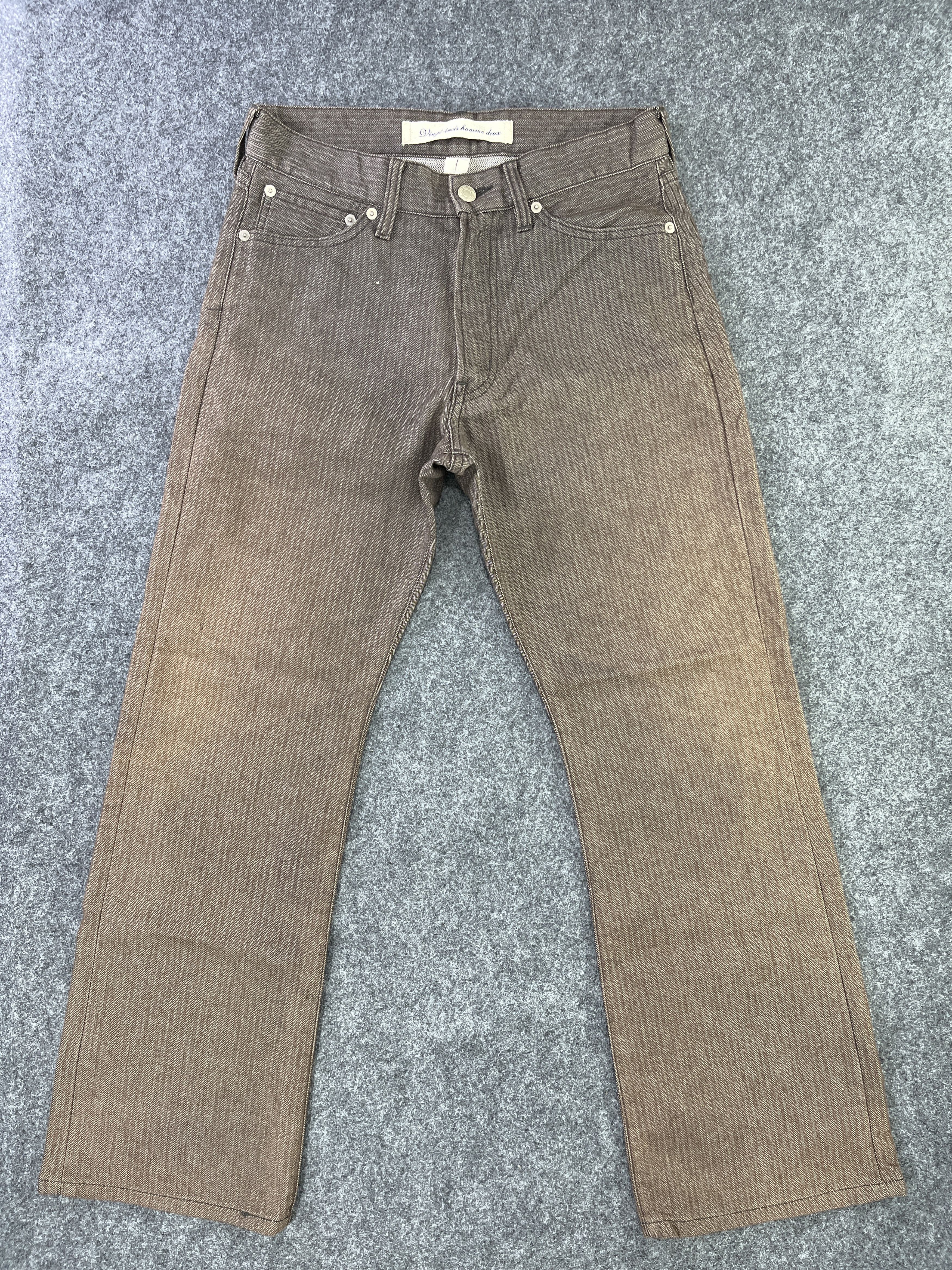 Japanese Brand Vint-Trois Vintage Cuodroy Pants - J959 Size US 28 / EU 44 - 1 Thumbnail