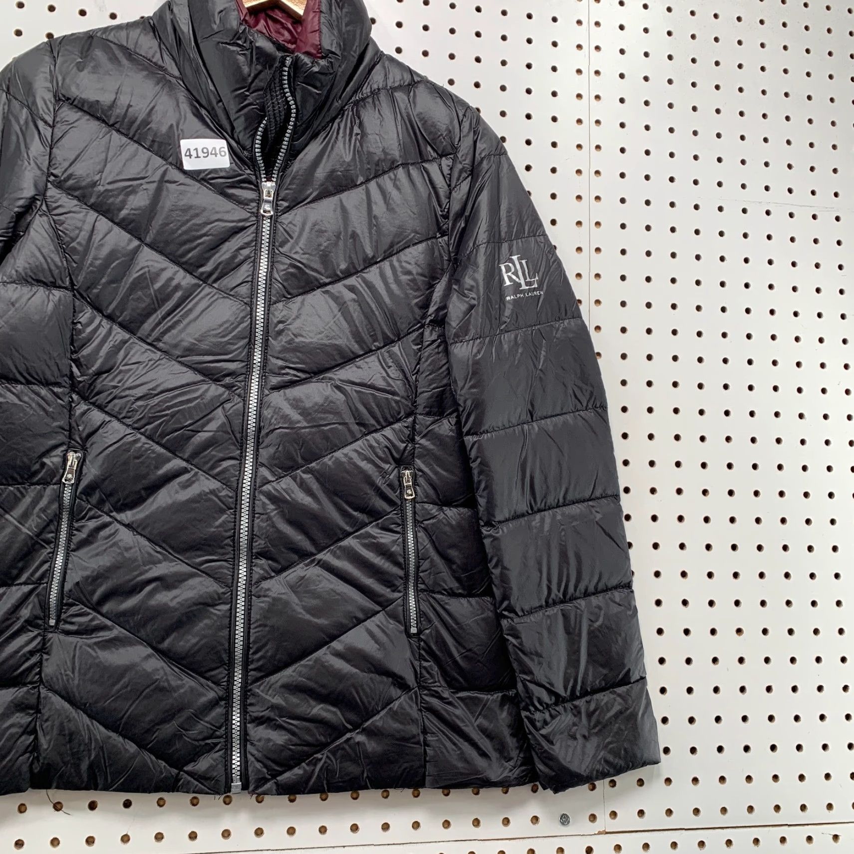 Ralph Lauren LAUREN RALPH LAUREN Jacket Womens XS Black Zip Quilted Puffer Down Size XS / US 0-2 / IT 36-38 - 6 Thumbnail
