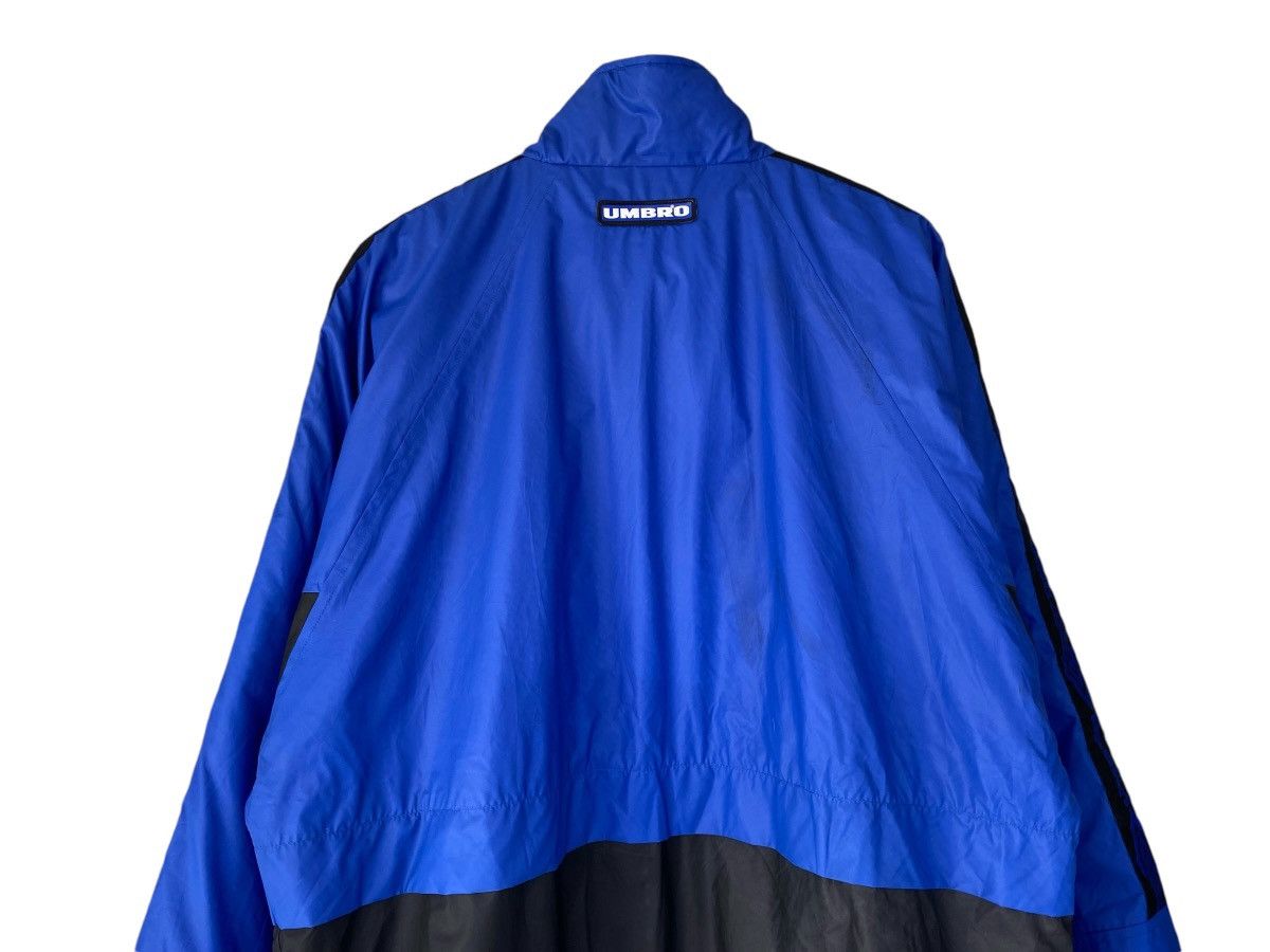 Umbro Vtg 90s UMBRO Nylon Jacket Zipper Size US L / EU 52-54 / 3 - 13 Thumbnail