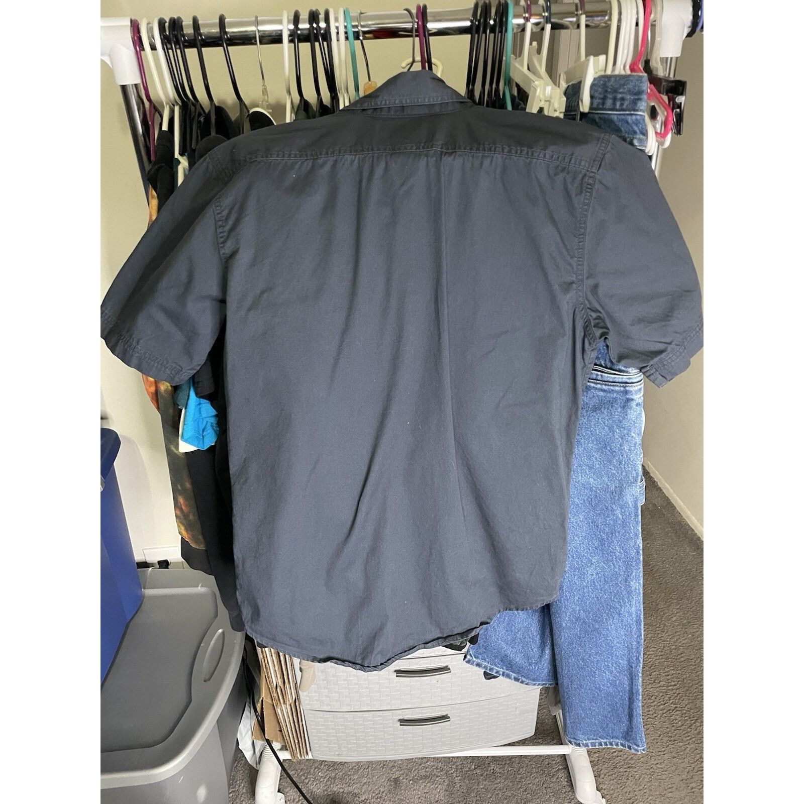 Harley Davidson Size M-Harley Davidson Button Down Short Sleeve Work Shirt Size US M / EU 48-50 / 2 - 2 Thumbnail