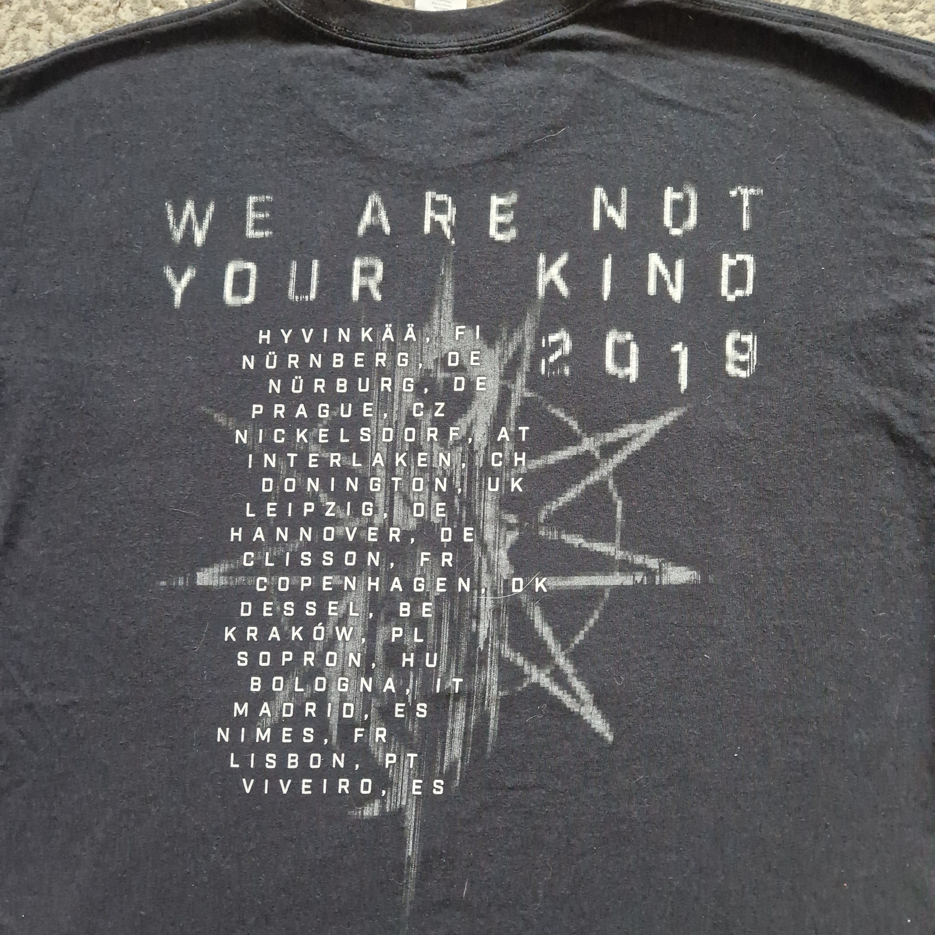 Slipknot Slipknot "We Are Not Your Kind" 2019 Tour T-Shirt Size US XL / EU 56 / 4 - 4 Thumbnail