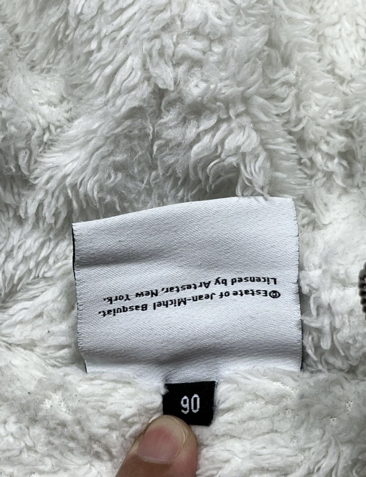 Jean-Michel Basquiat Jean Michel Basquiat X CLRIDE.n Sherpa Hoodie Size US M / EU 48-50 / 2 - 10 Thumbnail
