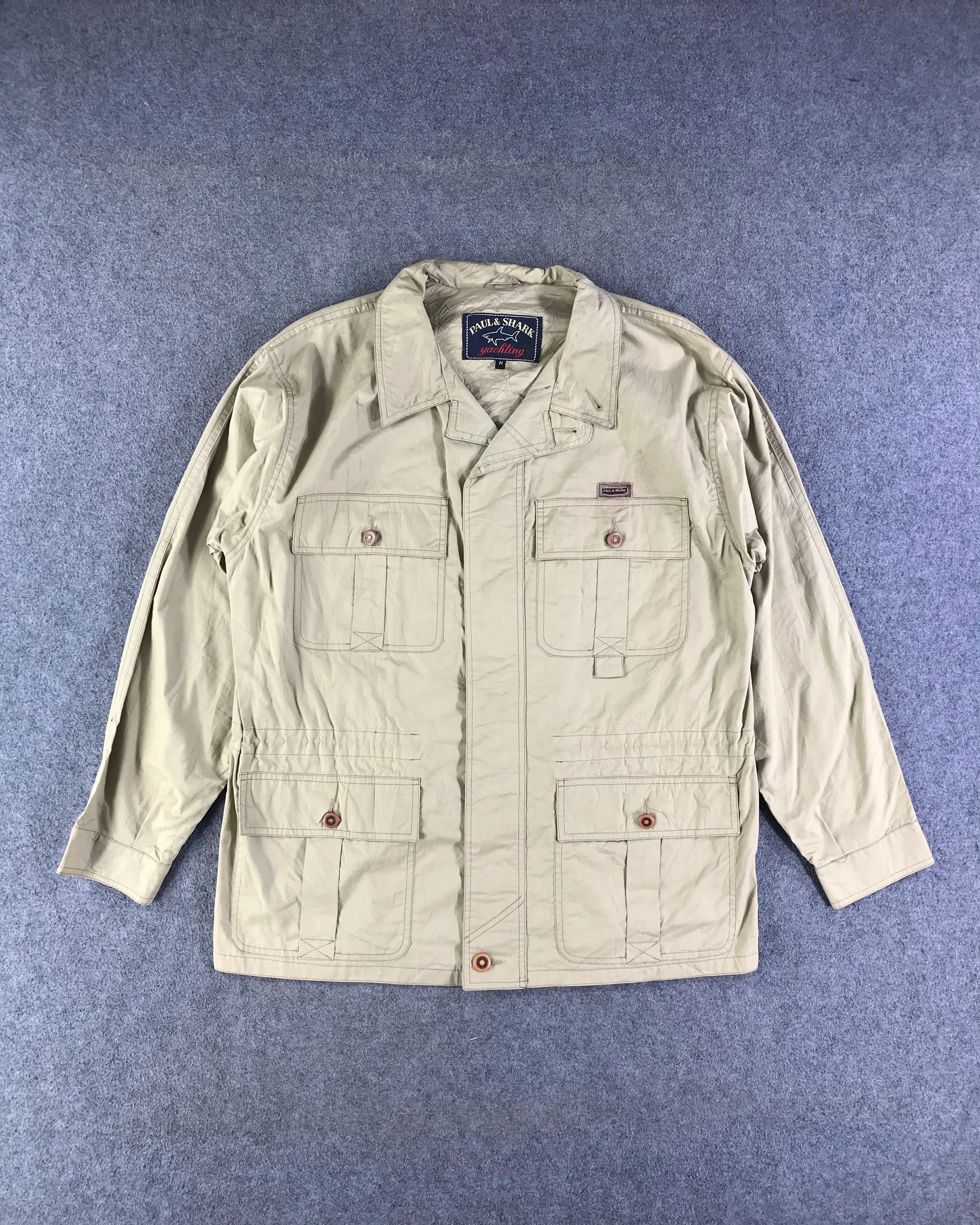 Paul & Shark Paul & Shark Button Up Utility Jacket -JC325 Size US M / EU 48-50 / 2 - 1 Thumbnail