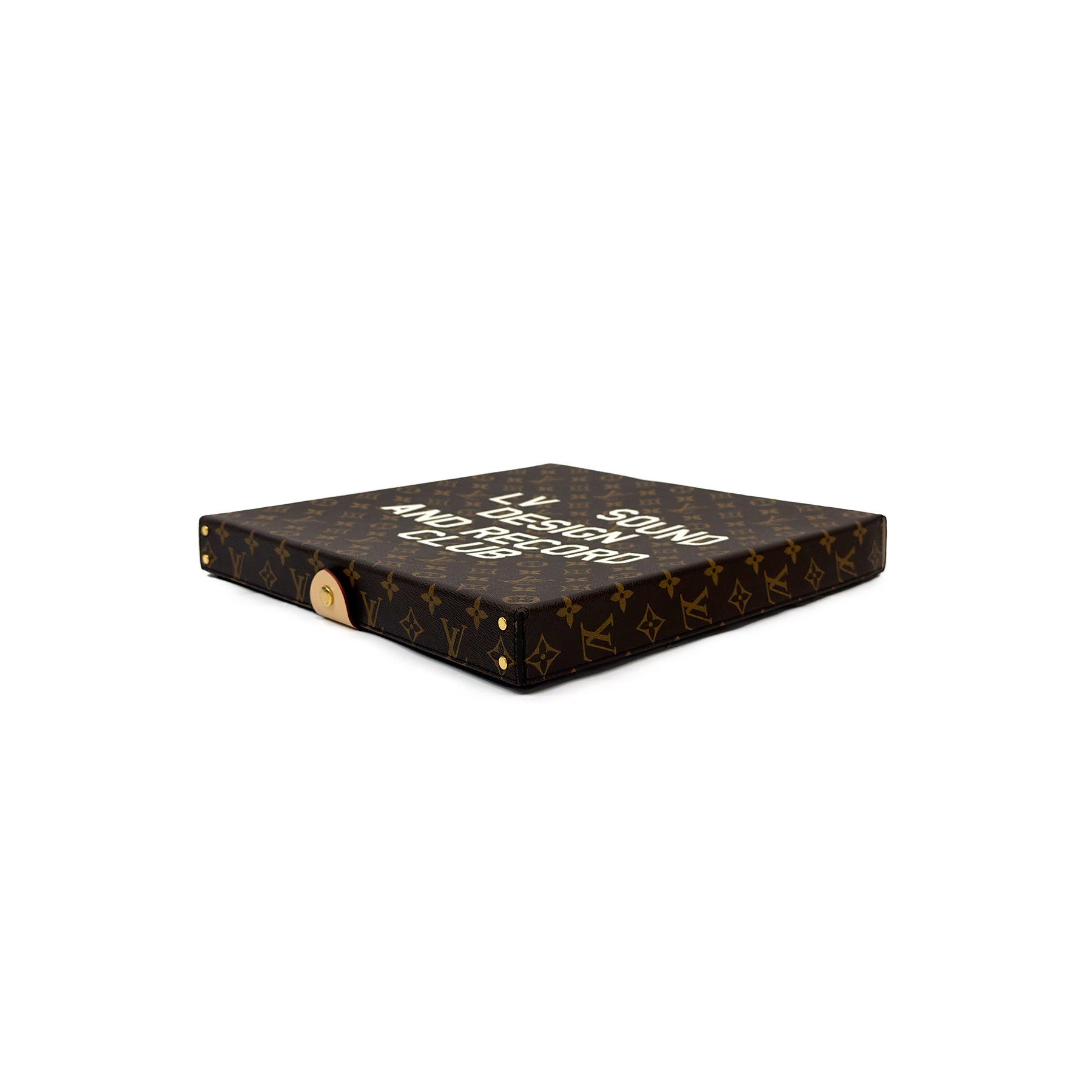 Louis Vuitton Louis Vuitton Monogram Pizza Box Record Case Size ONE SIZE - 3 Thumbnail
