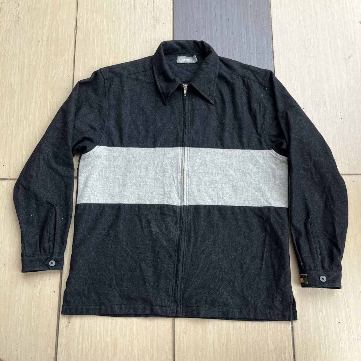 Massimo Osti Vintage ‘96 boneville wool overshirt Size US L / EU 52-54 / 3 - 7 Thumbnail