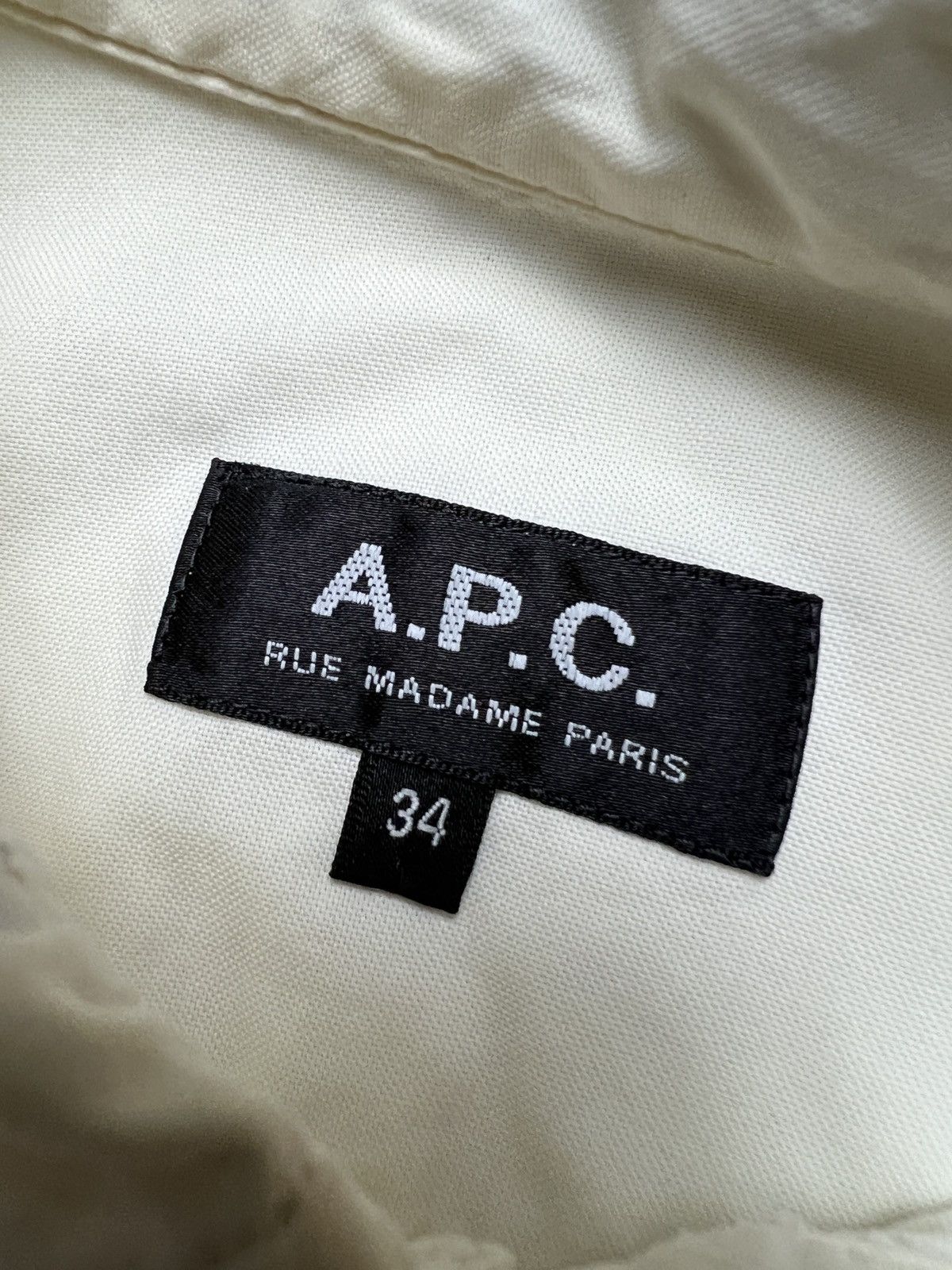A.P.C. A.P.C Shirt Paris Button Up y2k Luxury casual Item Size M / US 6-8 / IT 42-44 - 7 Thumbnail