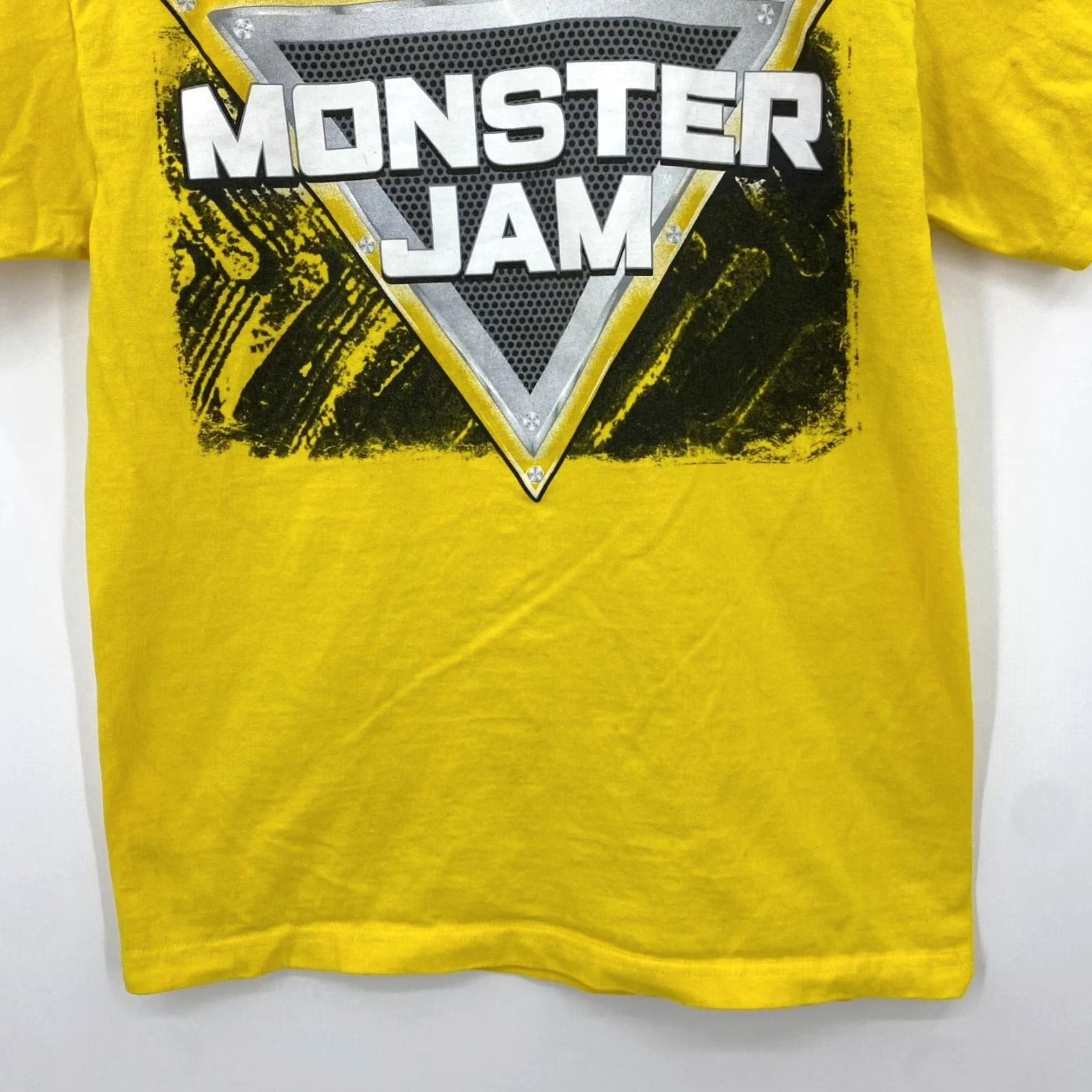 Vintage Nike Shirt Monster Jam Alstyle T-Shirt Mens M Yellow Logo Short Sleeve Crew Neck Size US M / EU 48-50 / 2 - 3 Thumbnail