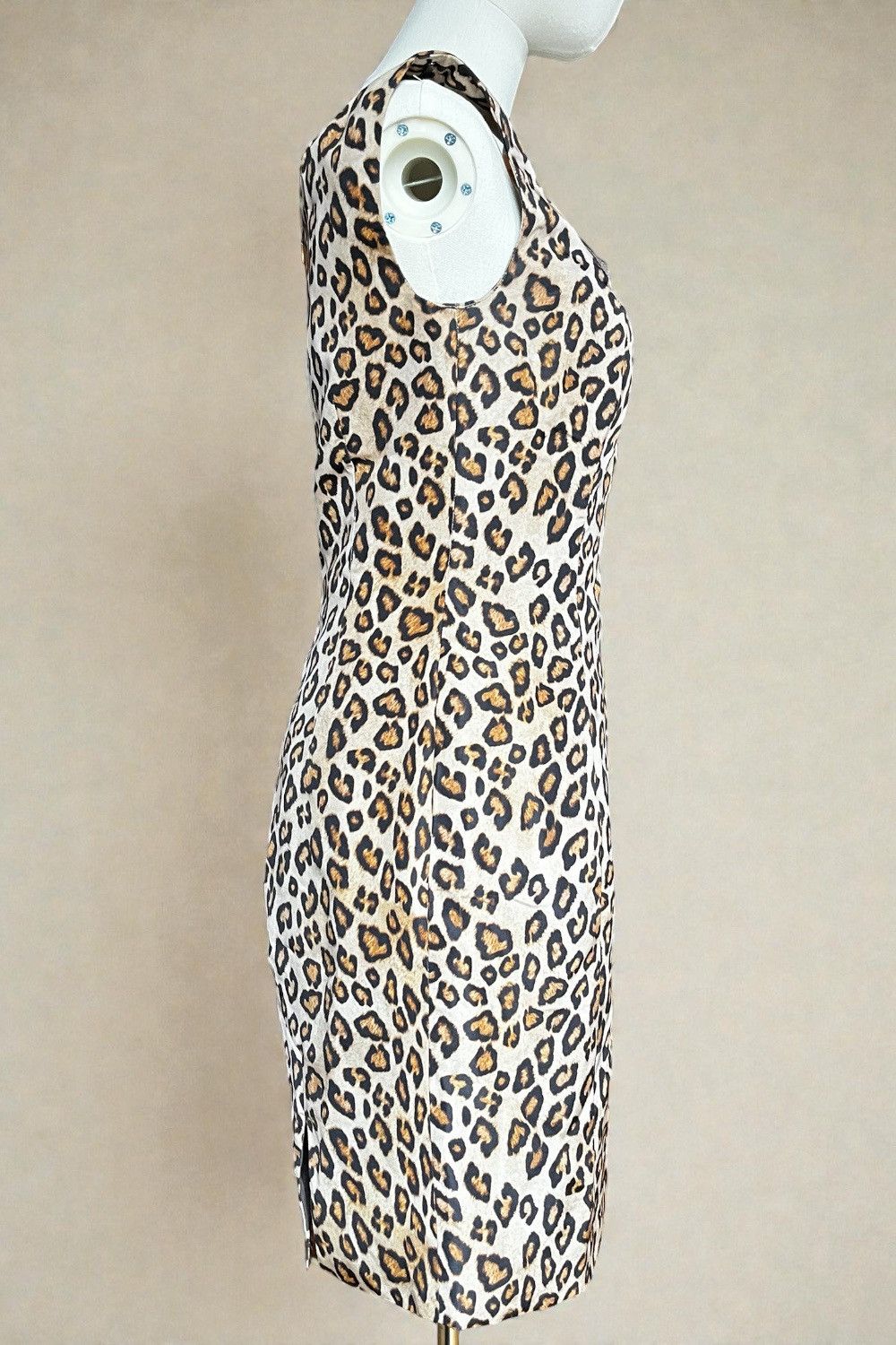 Alexander McQueen Alexander McQueen A/W 2005- Silk Leopard Dress Size S / US 4 / IT 40 - 5 Thumbnail