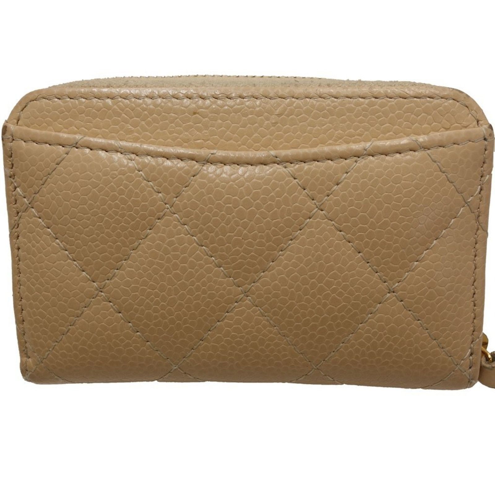 Chanel Brown Leather Wallet