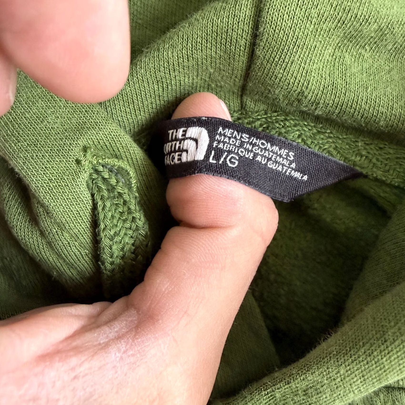 The North Face The North Face Hoodie Mens Large Green Fleece Protect Our Parks Sweatshirt Size US L / EU 52-54 / 3 - 4 Thumbnail