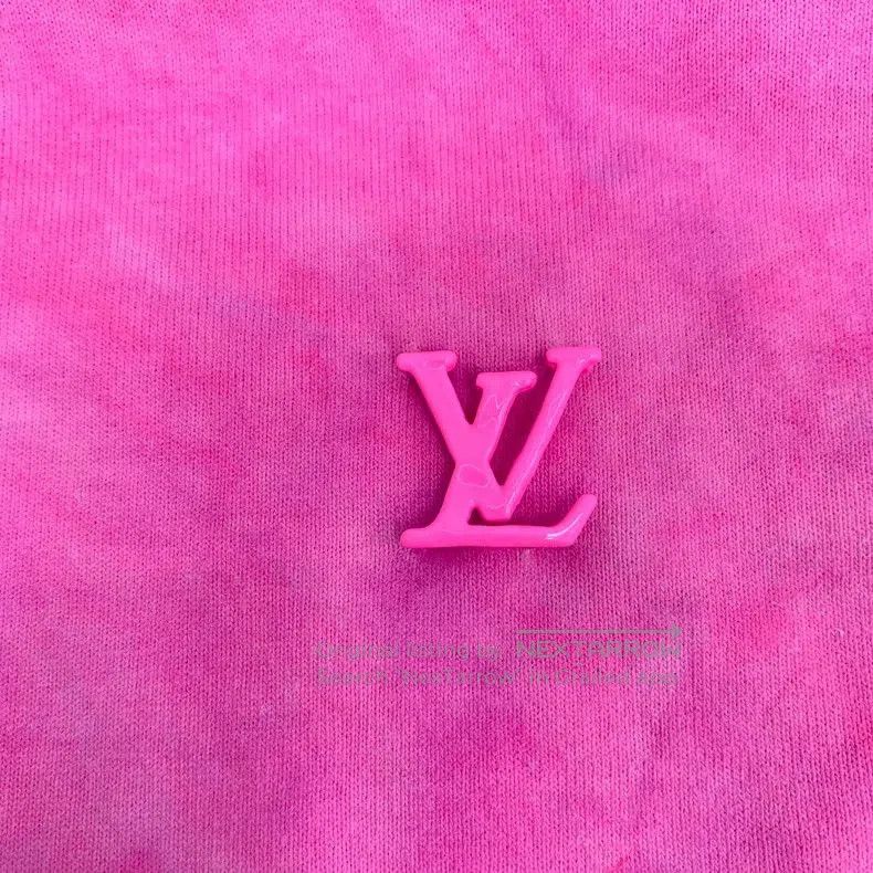 Louis Vuitton Louis Vuitton Pink Logo Tie-Dye T-Shirt. Size US S / EU 44-46 / 1 - 5 Thumbnail