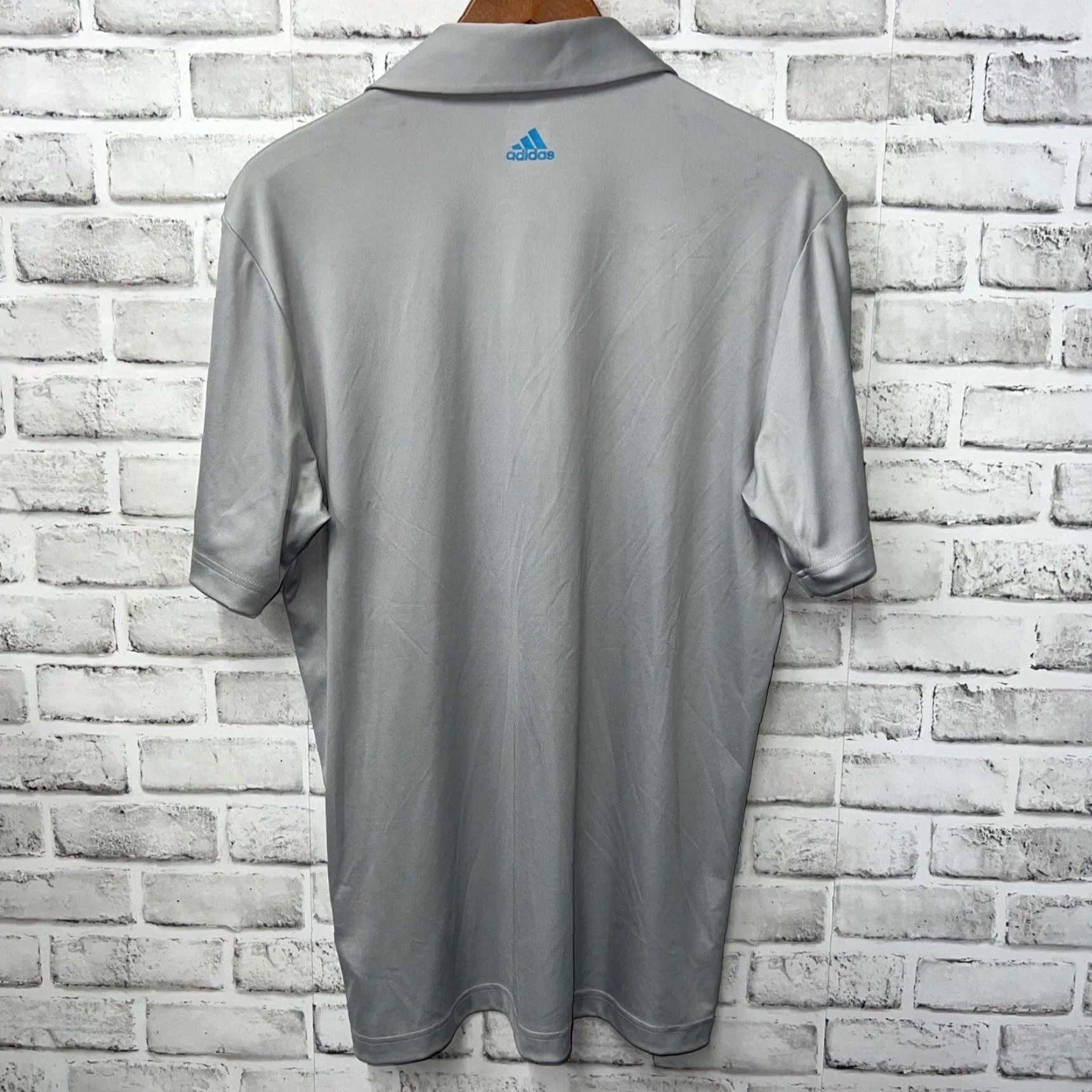 Adidas ADIDAS Pure Motion Gray Polo Shirt Men's Size M Size US M / EU 48-50 / 2 - 4 Thumbnail
