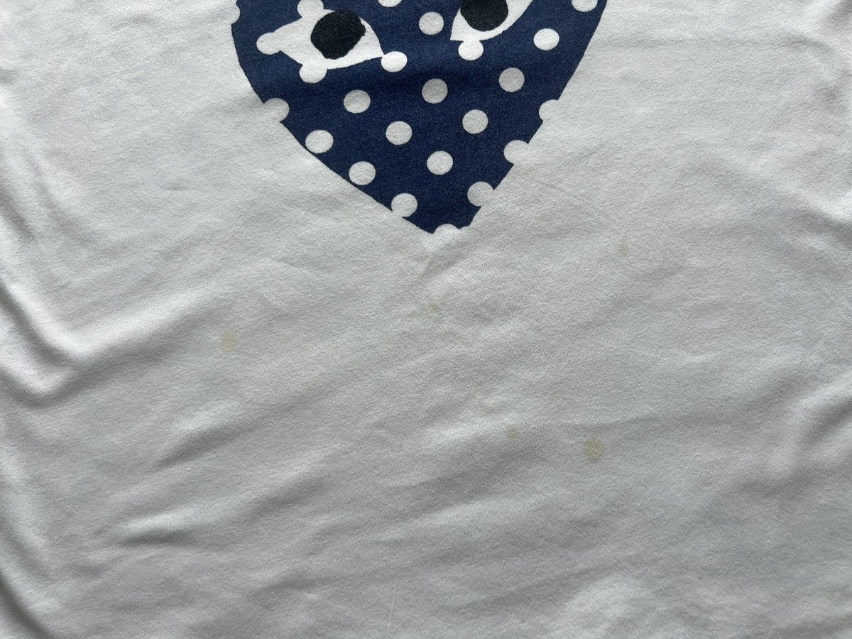 Comme des Garcons PLAY Comme De Garcons x Play : Double Blue and Red Heart Size XL / US 12-14 / IT 48-50 - 3 Thumbnail