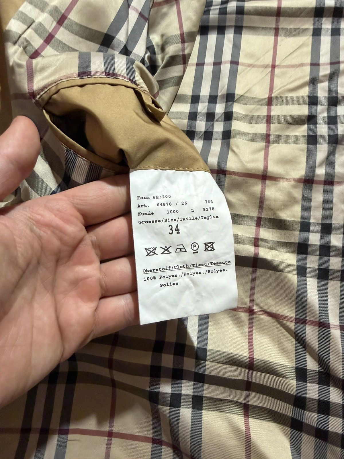 Burberry Burberry London Quilted Jacket Nova Check Lining Sand Size XXS / US 00 / IT 34 - 11 Thumbnail