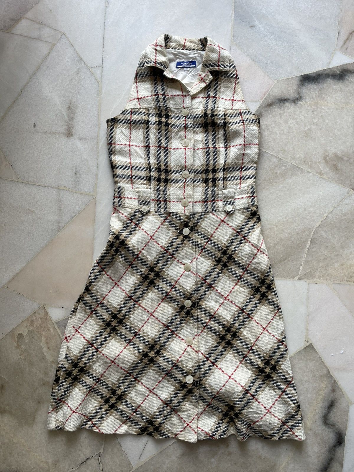 Burberry Burberry Nova Check Sleeveless Dress Size S / US 4 / IT 40 - 11 Thumbnail