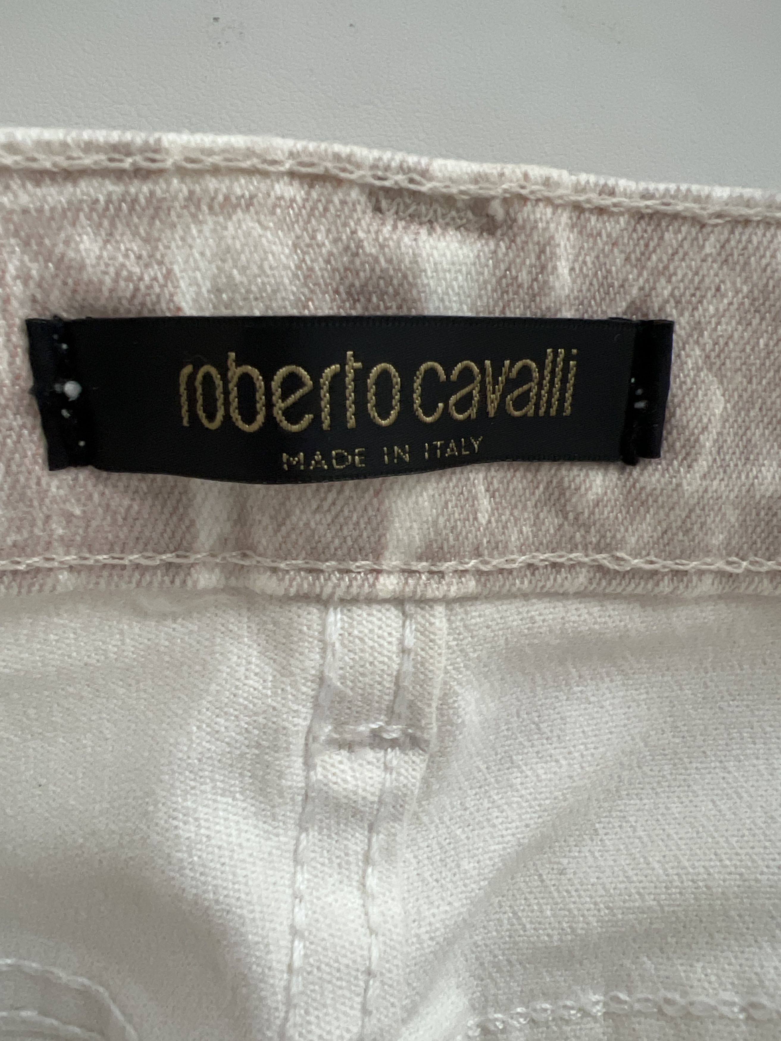 Roberto Cavalli Roberto Cavalli Crocodile Print Jeans Size 26" / US 2 / IT 38 - 3 Thumbnail